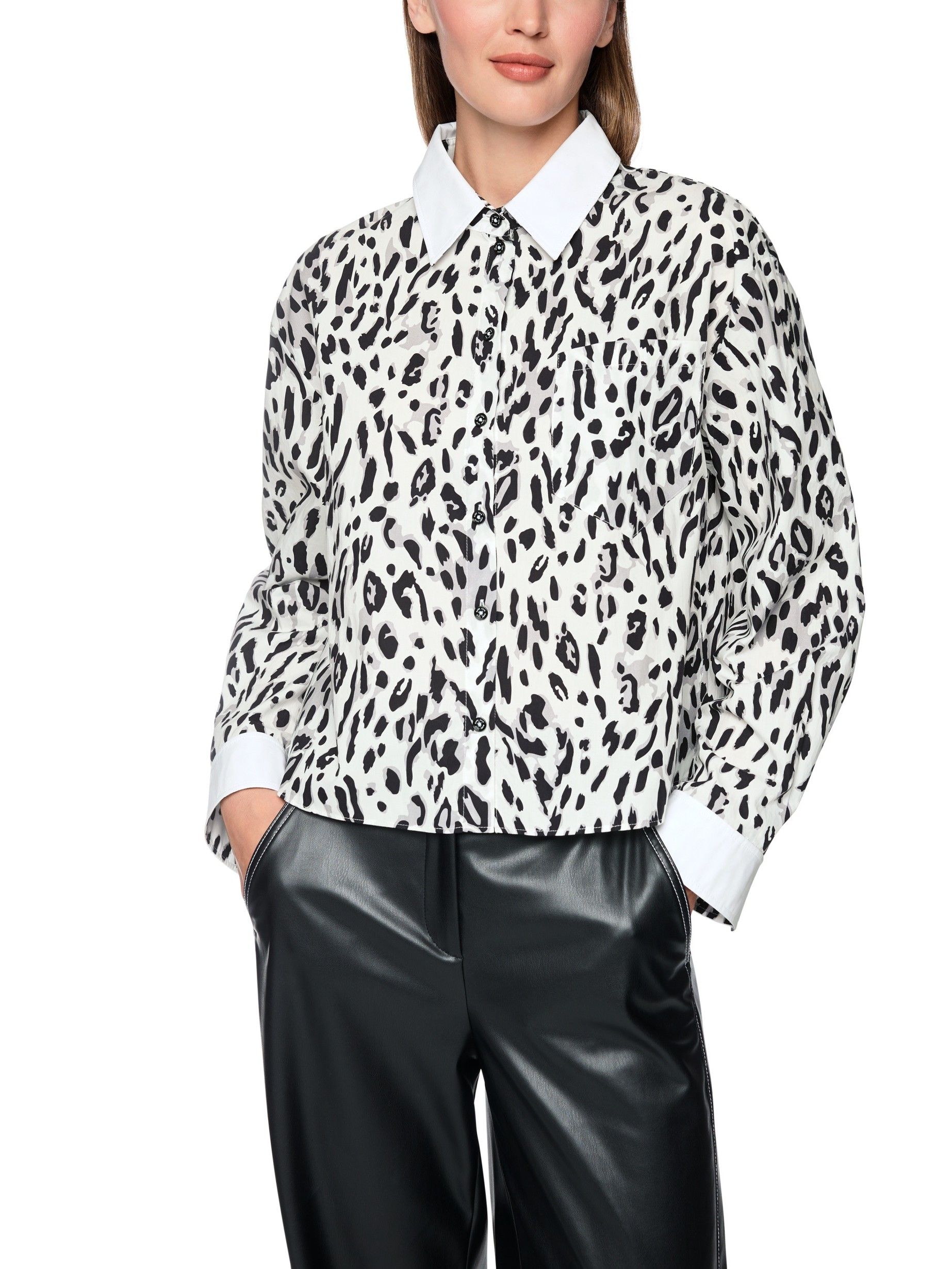 MARC CAIN - BLOUSE - Wit