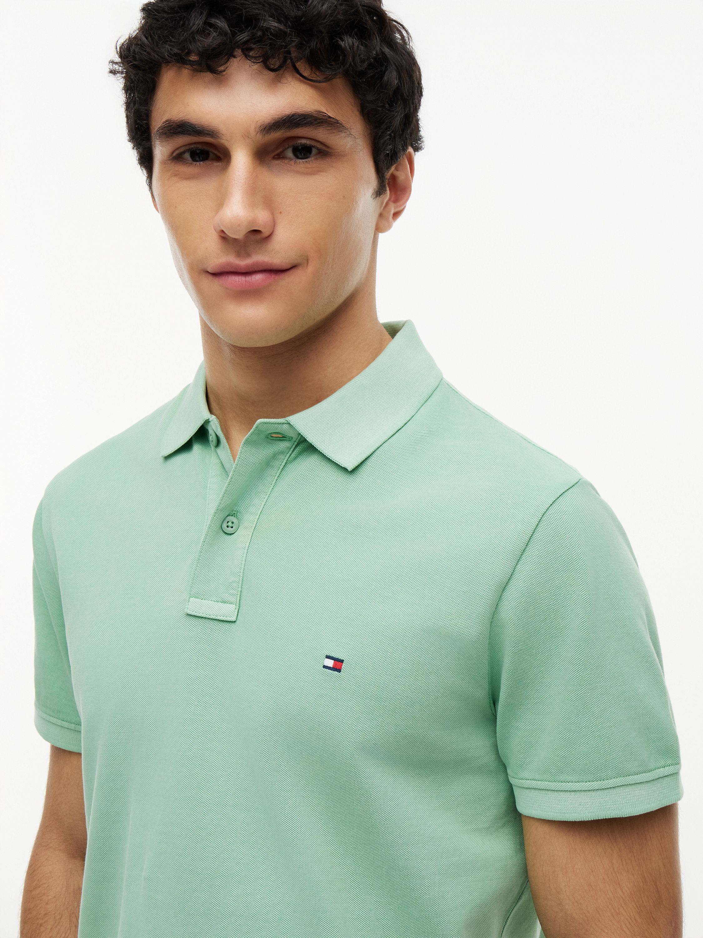 TOMMY HILFIGER - POLO - Groen