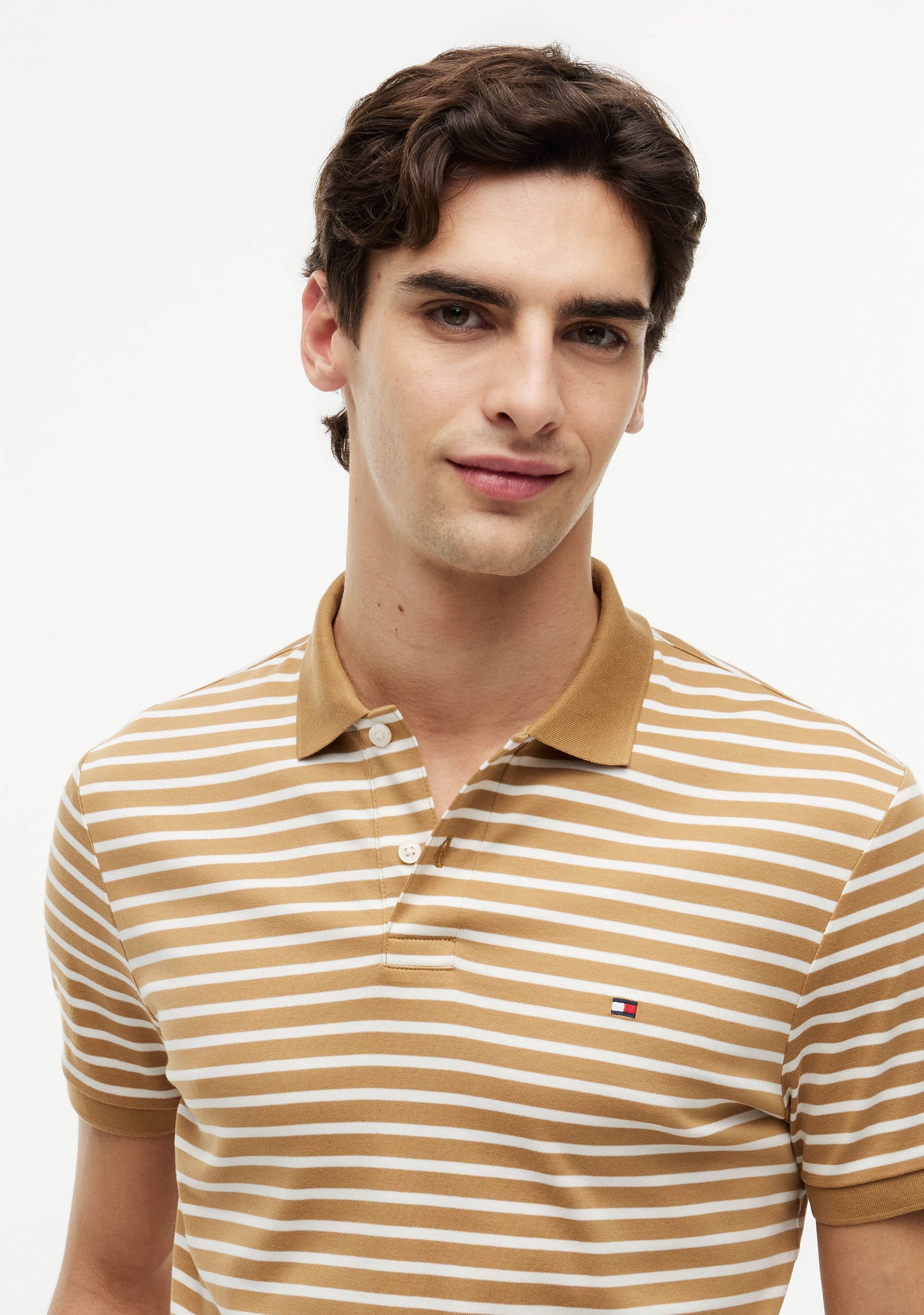 TOMMY HILFIGER - POLO - Beige
