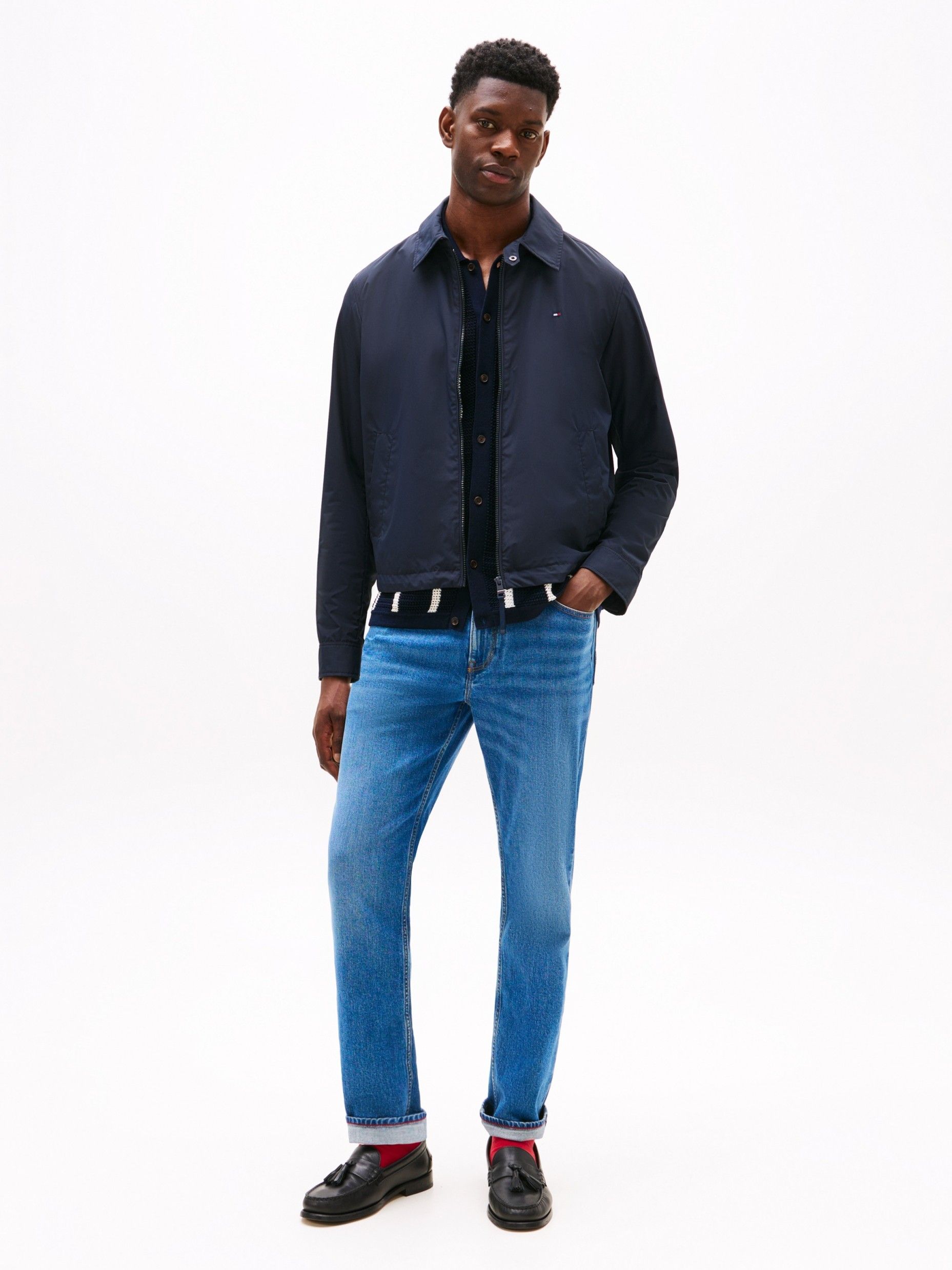 TOMMY HILFIGER - OVERSHIRT - Blauw