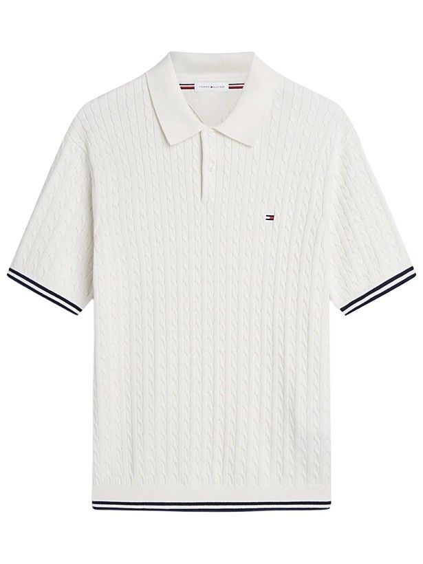 TOMMY HILFIGER - POLO - Off white