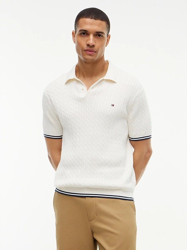 TOMMY HILFIGER - POLO - Off white