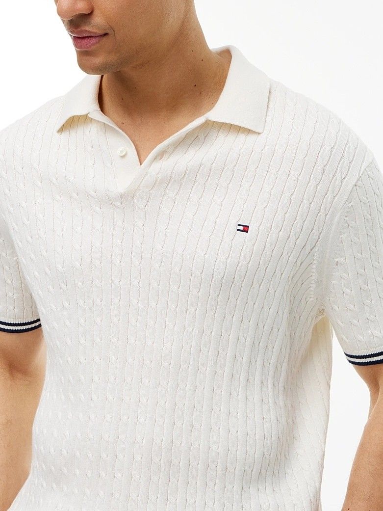 TOMMY HILFIGER - POLO - Off white