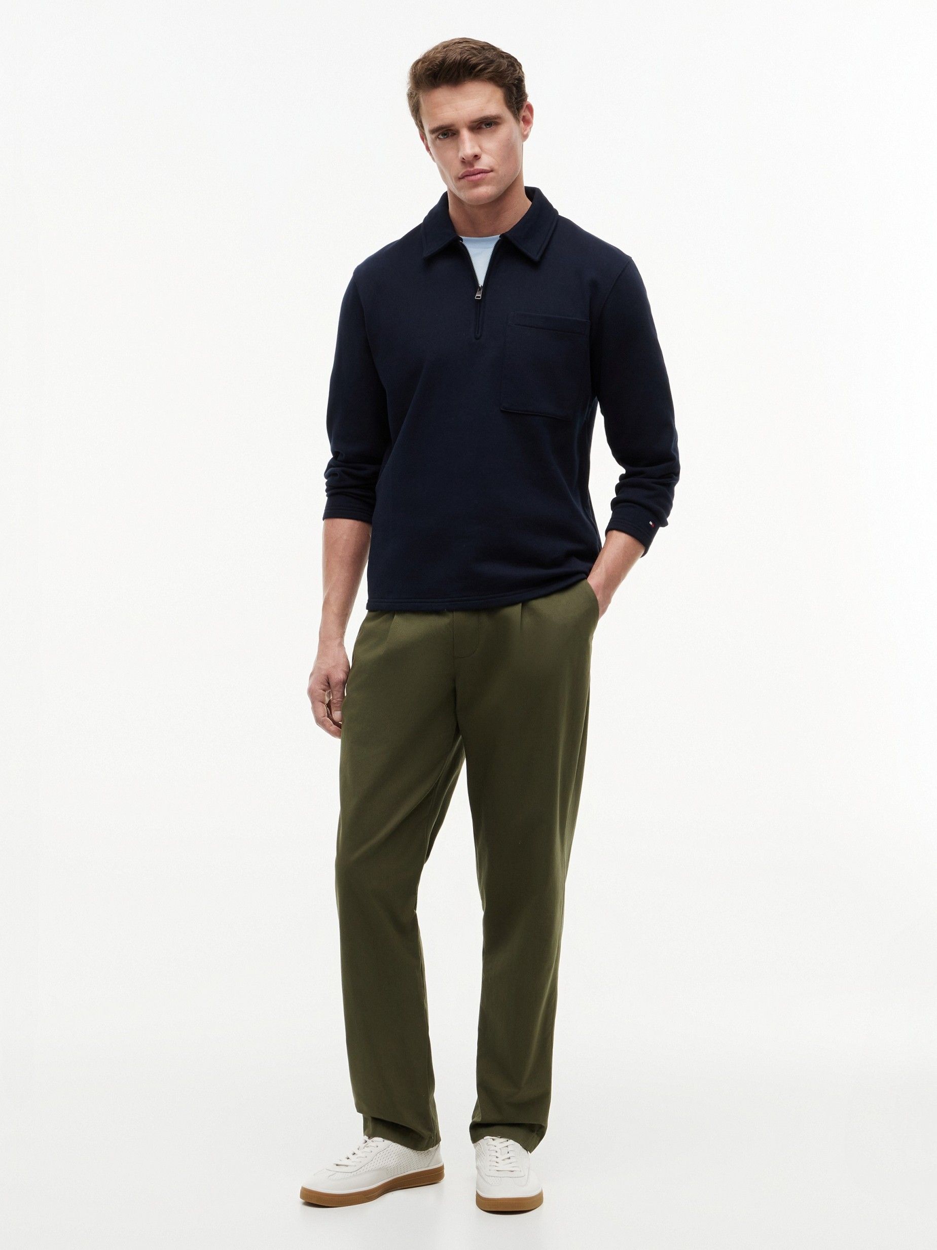TOMMY HILFIGER - POLO - Blauw