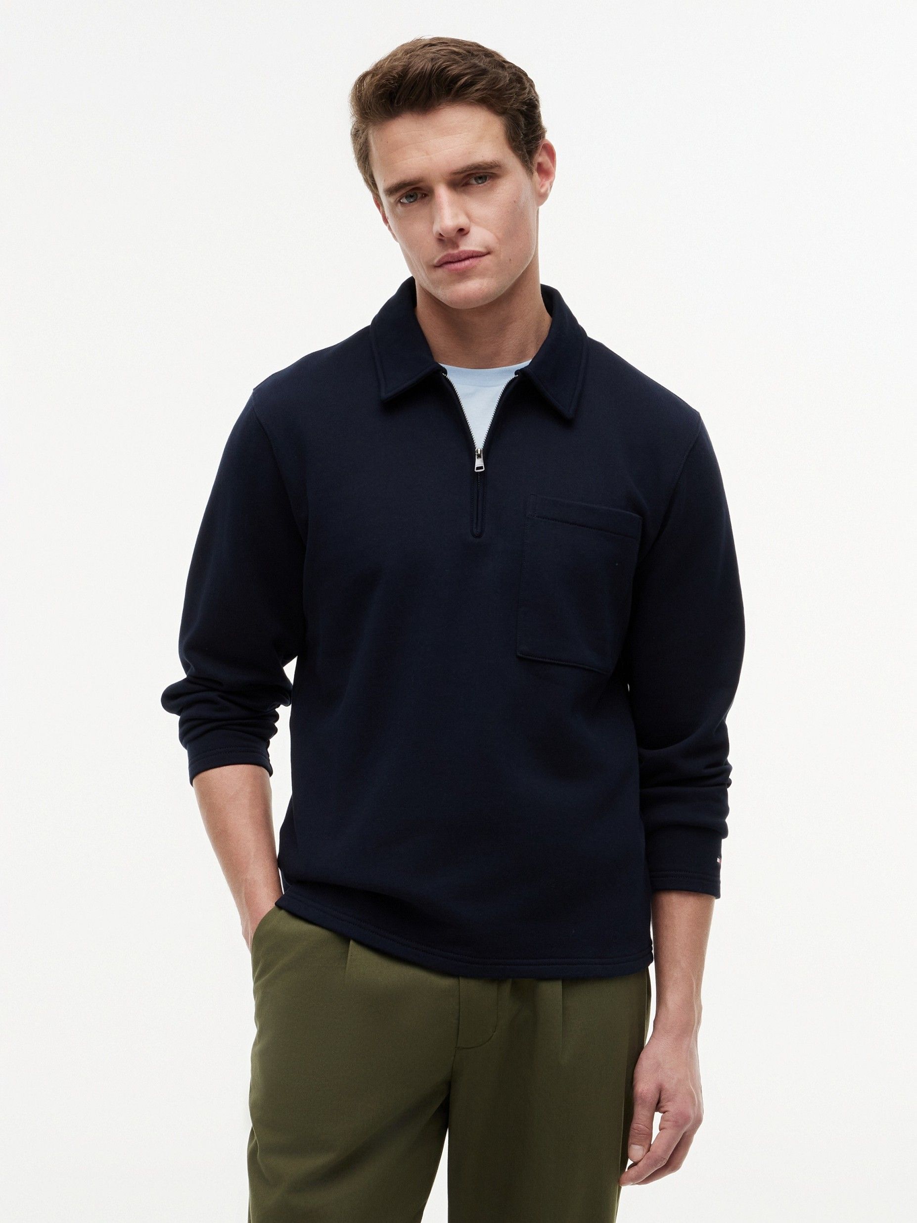 TOMMY HILFIGER - POLO - Blauw