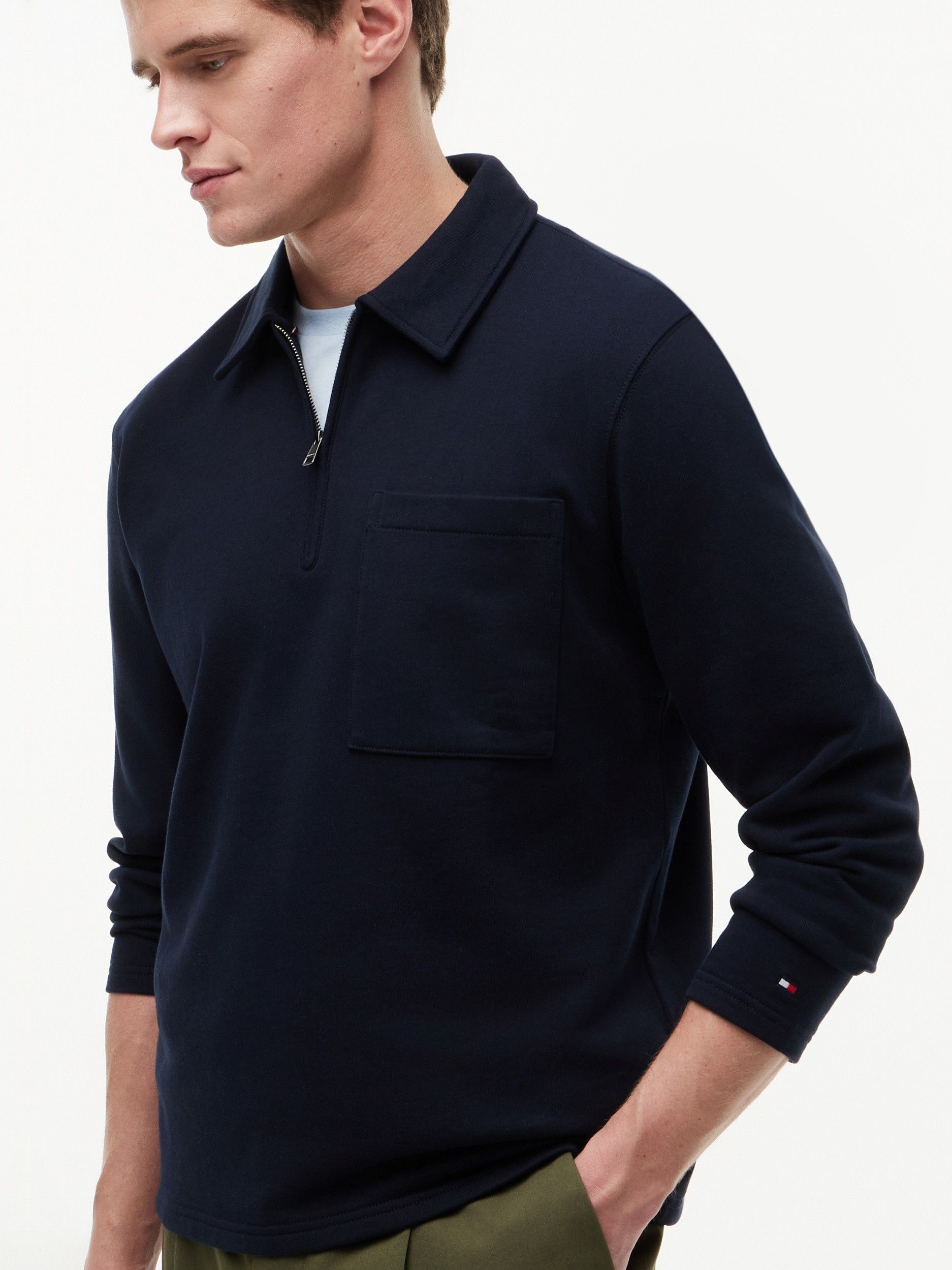 TOMMY HILFIGER - POLO - Blauw