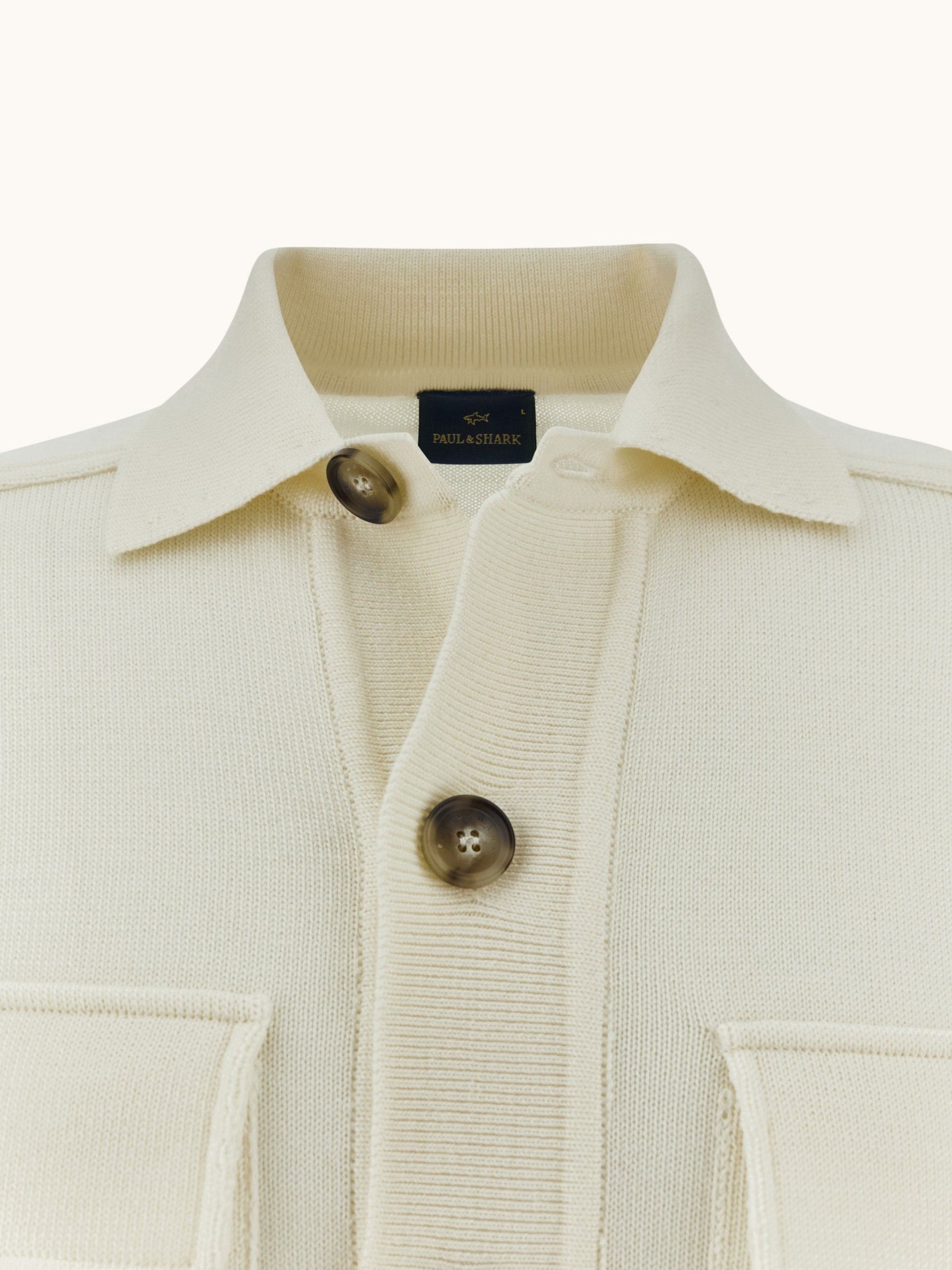 PAUL EN SHARK - VEST - Off white
