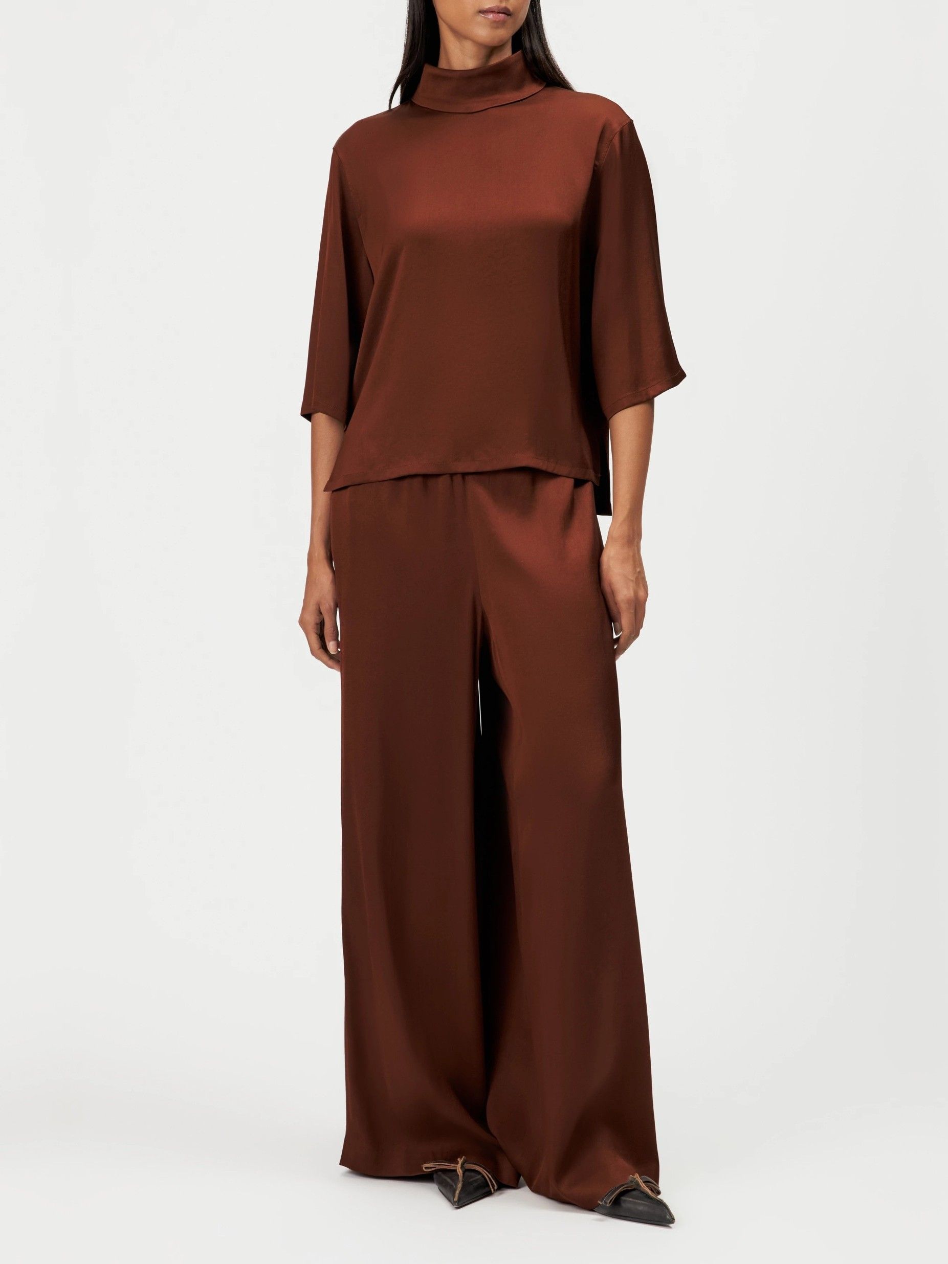 DRYKORN - BLOUSE - Bruin