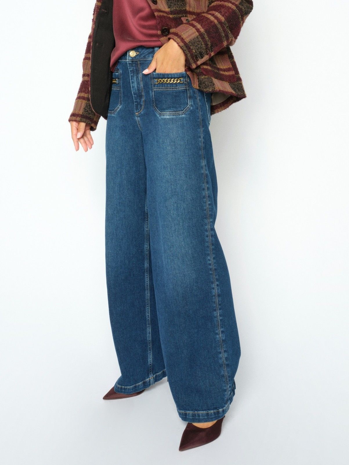 MOSMOSH - JEANS - Blauw
