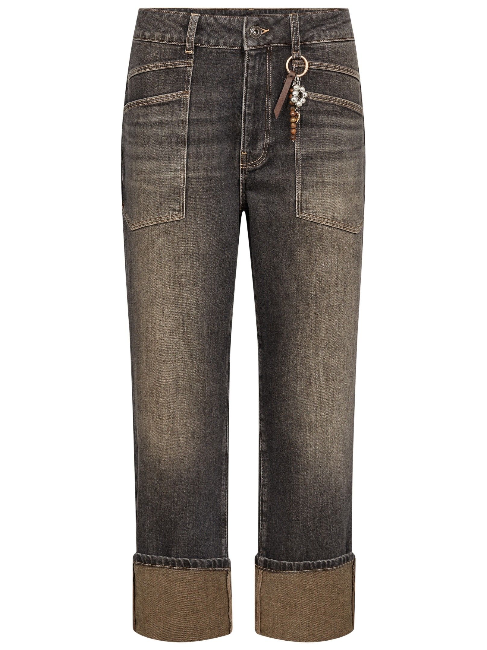 MOSMOSH - JEANS - Grijs