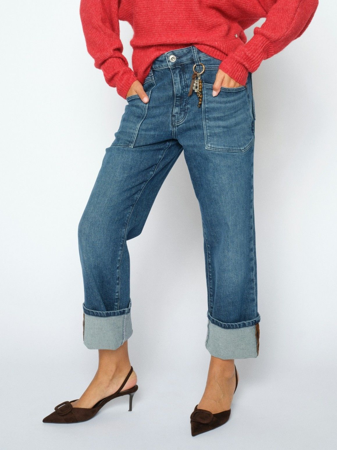MOSMOSH - JEANS - Blauw