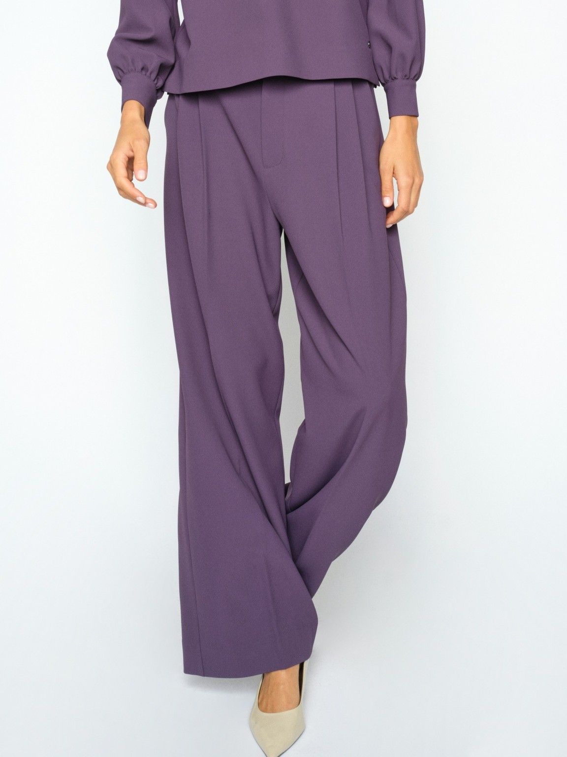 MOSMOSH - BROEK - Paars