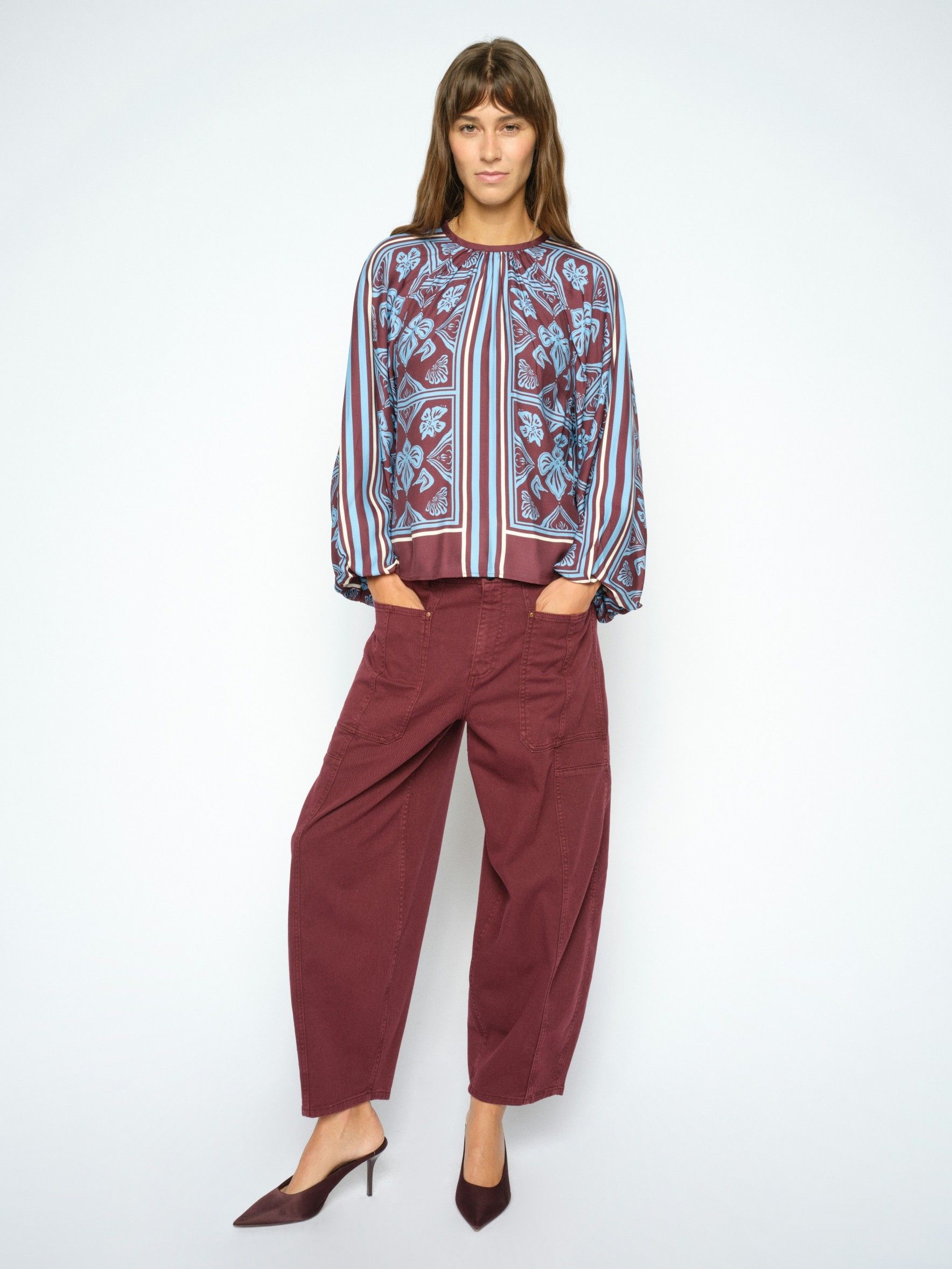 MOSMOSH - BROEK - Rood
