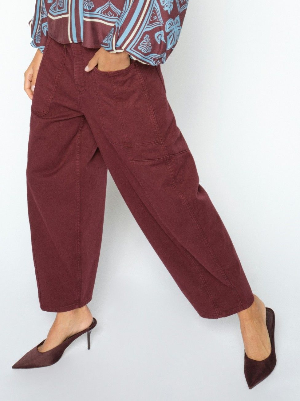MOSMOSH - BROEK - Rood