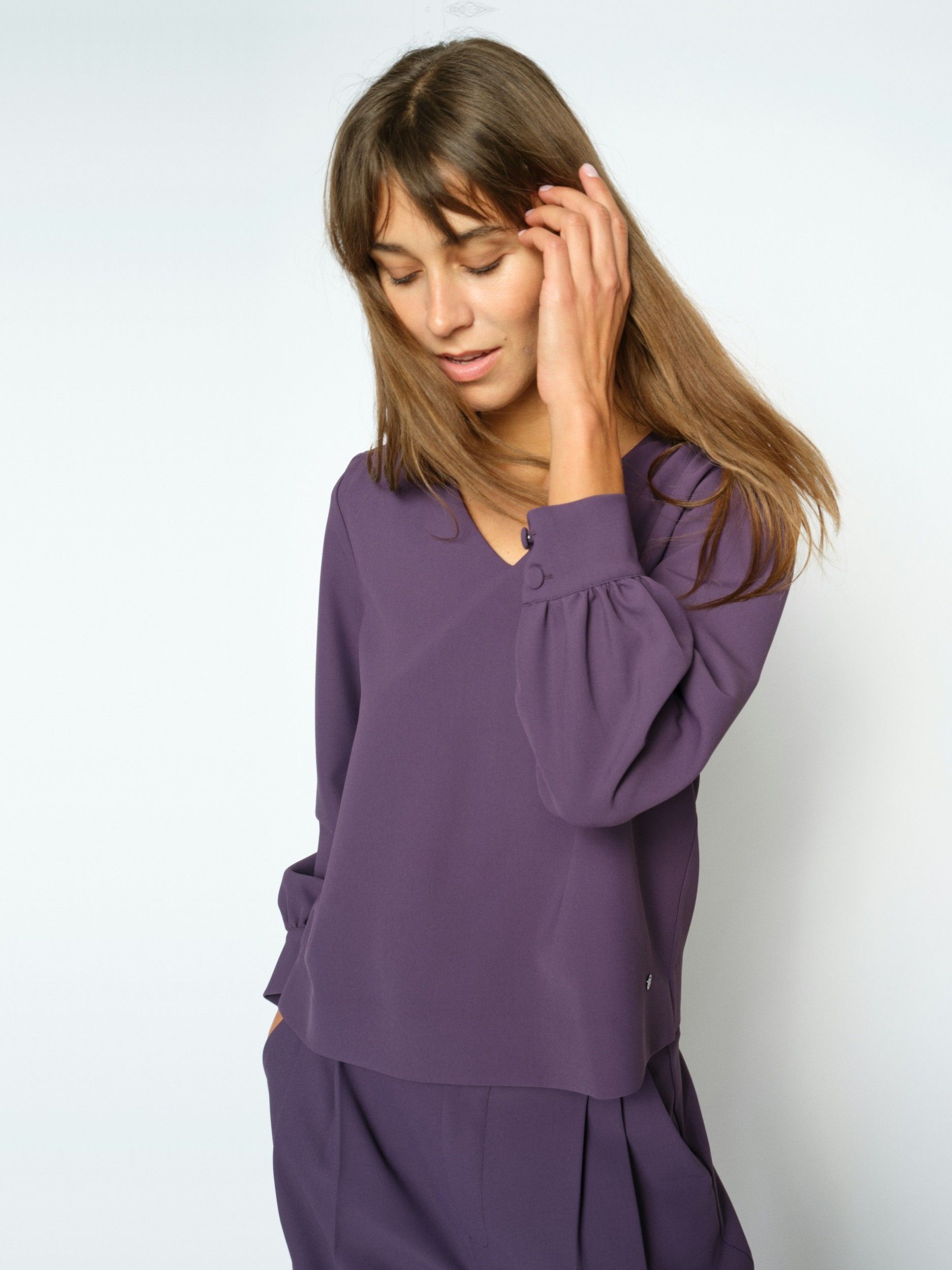 MOSMOSH - BLOUSE - Paars