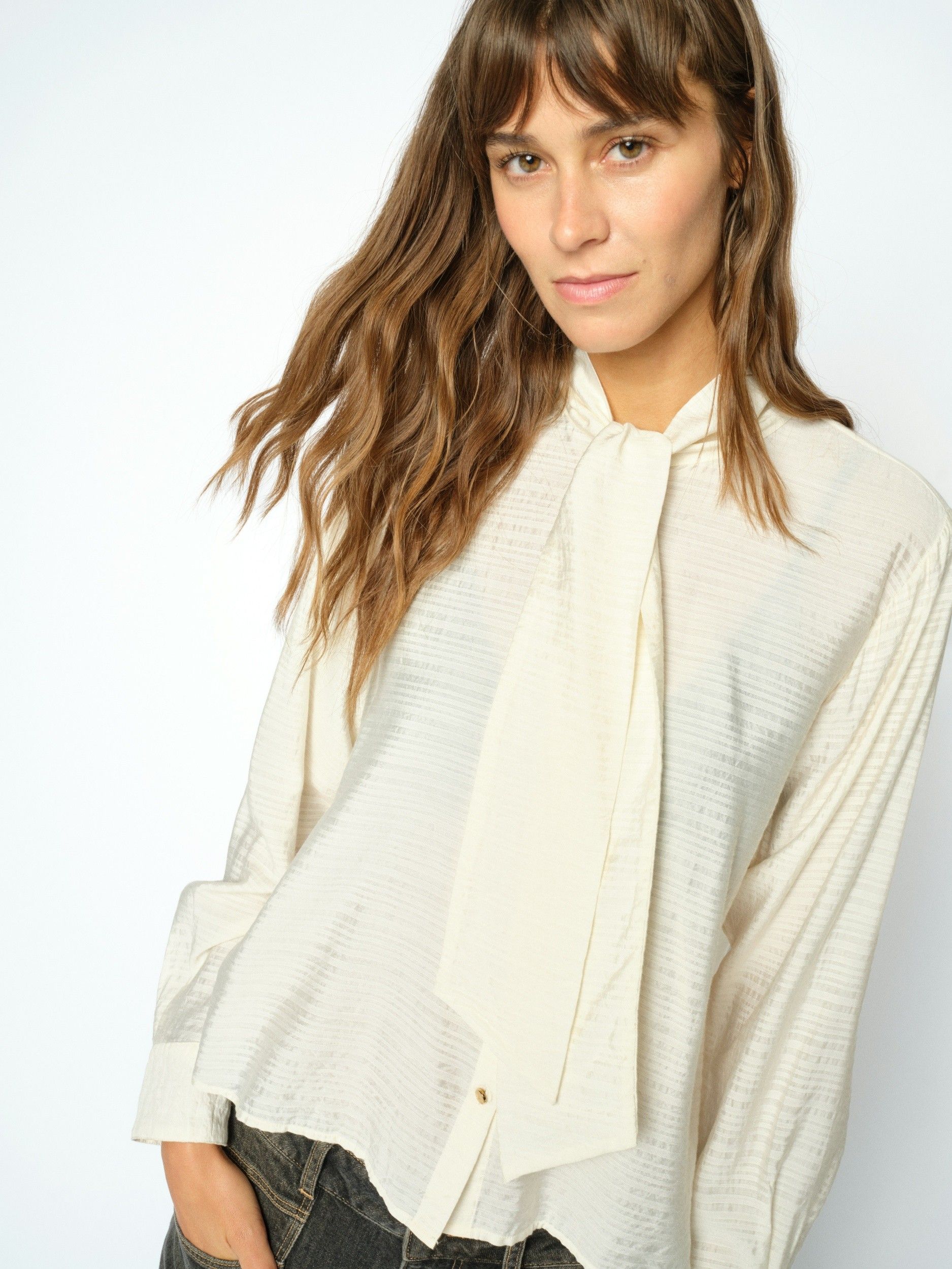 MOSMOSH - BLOUSE - Off white