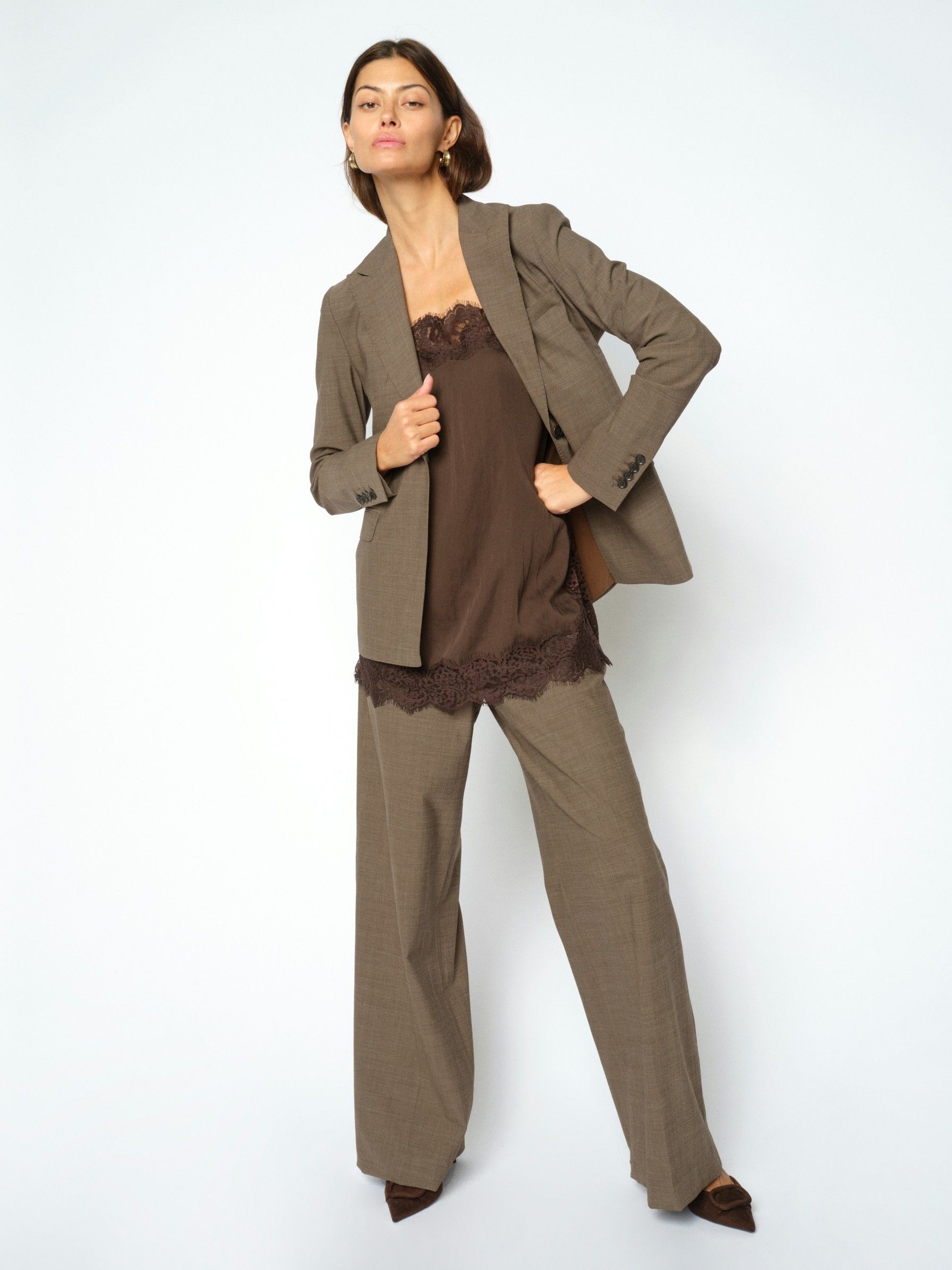 MOSMOSH - BROEK - Bruin