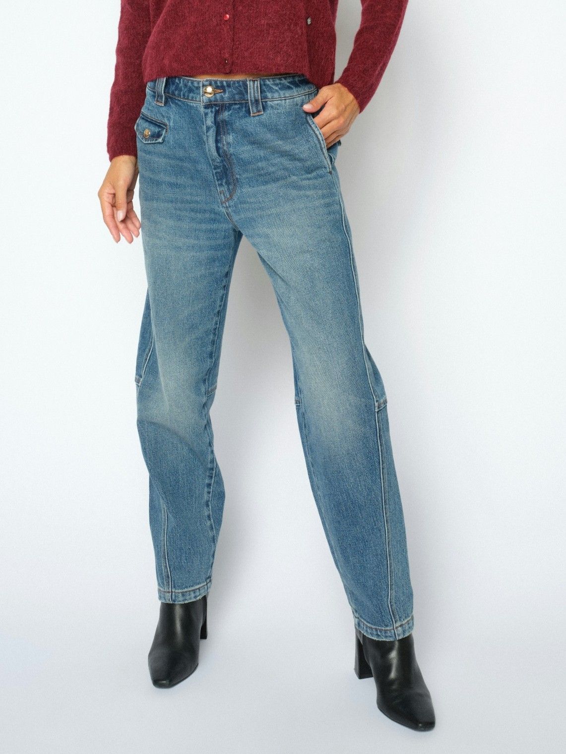 MOSMOSH - JEANS - Blauw