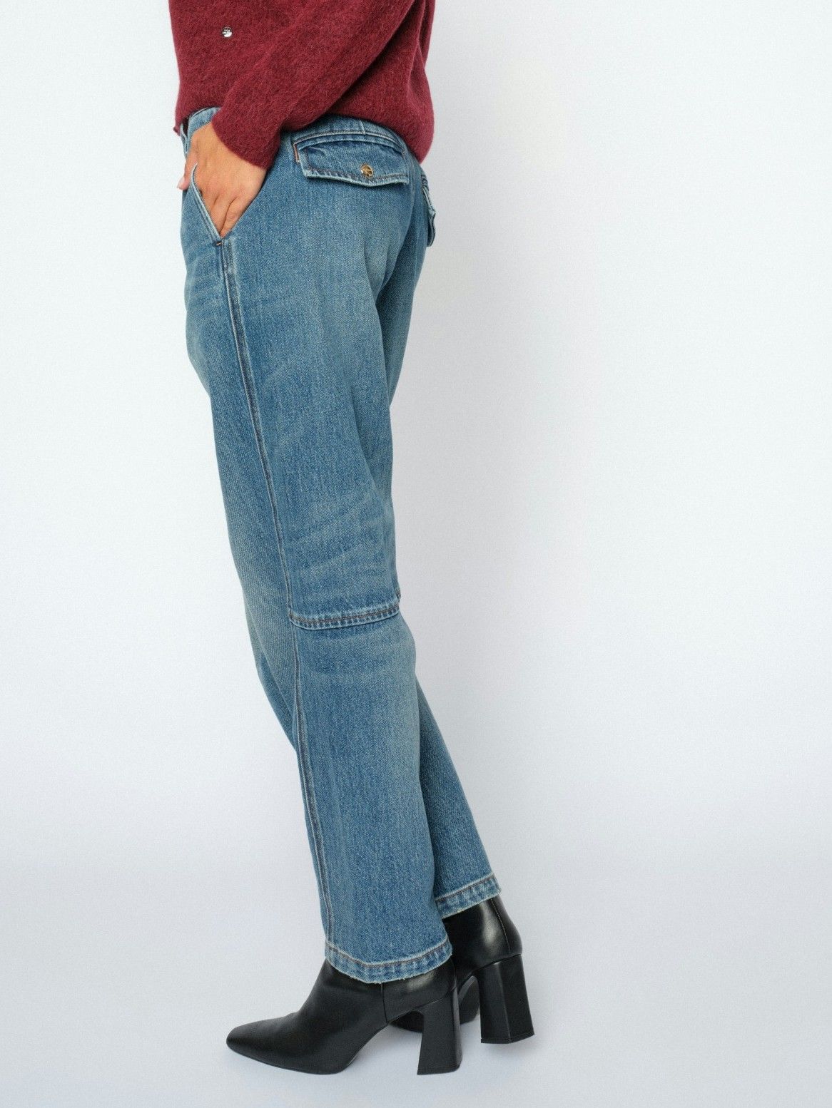 MOSMOSH - JEANS - Blauw