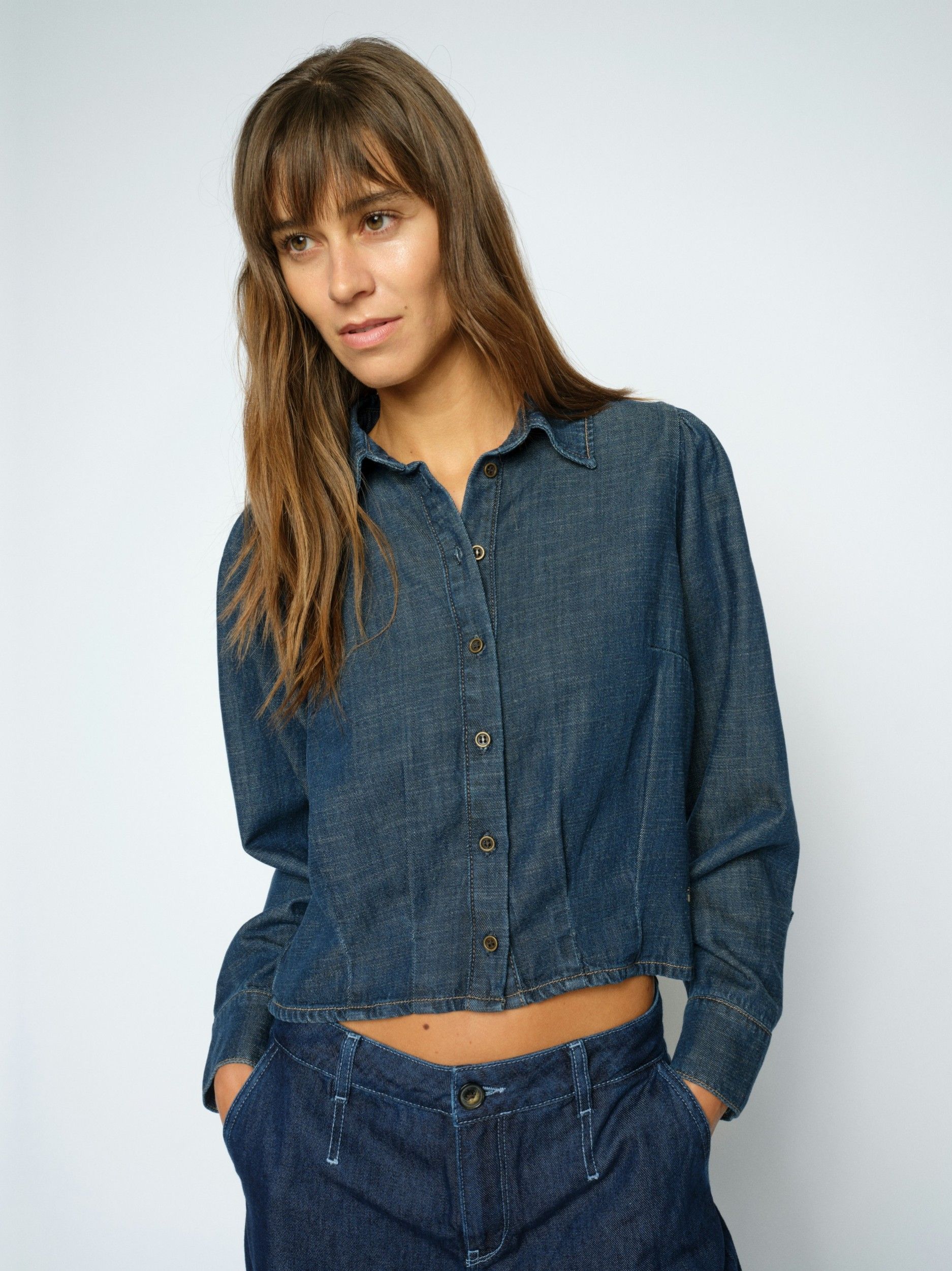 MOSMOSH - BLOUSE - Blauw