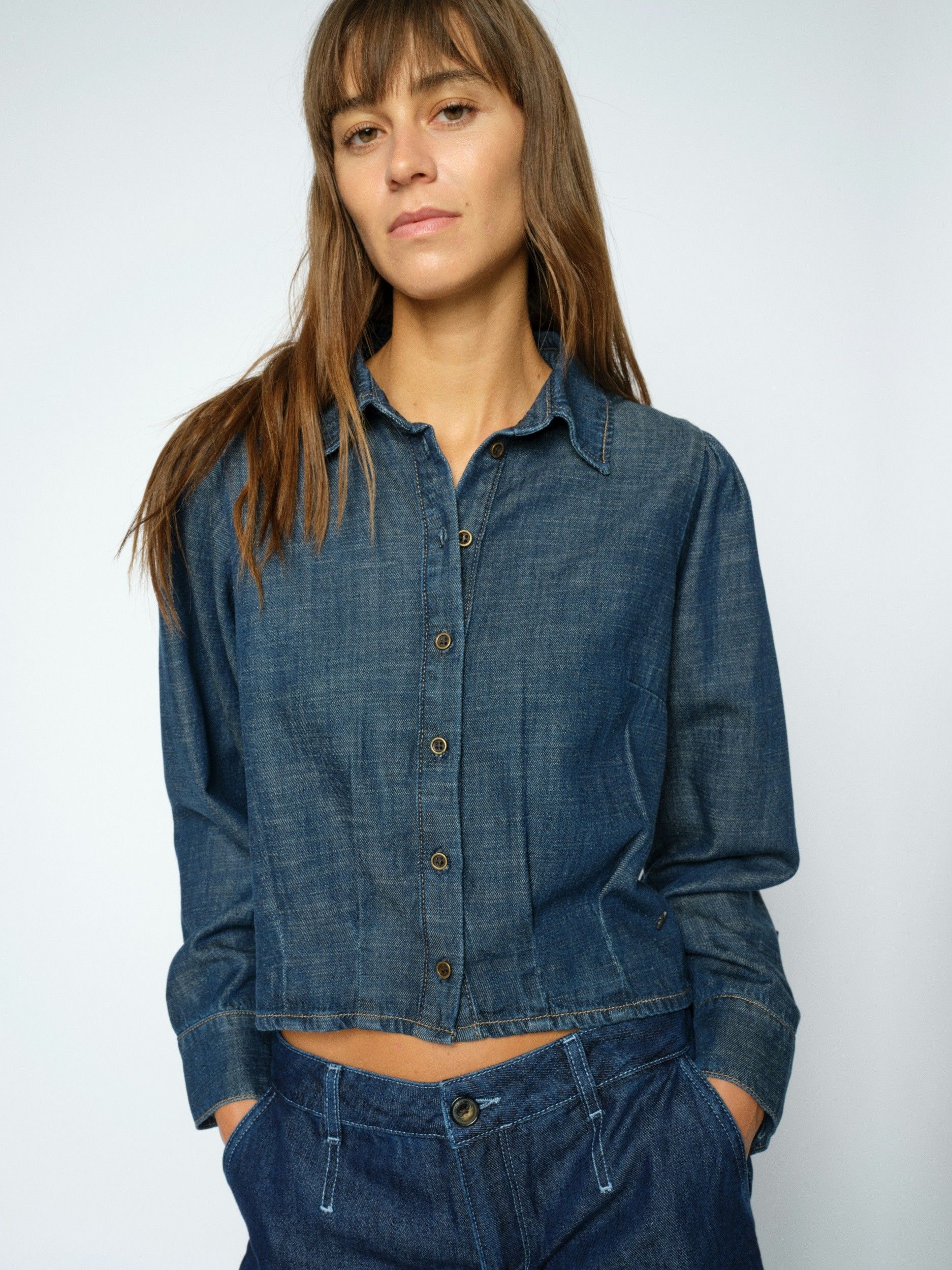 MOSMOSH - BLOUSE - Blauw