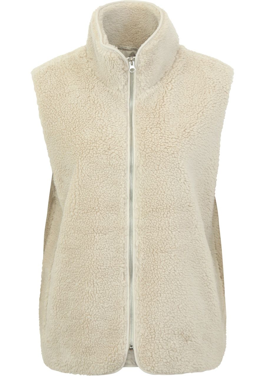 WITH BLACK BODYWARMER