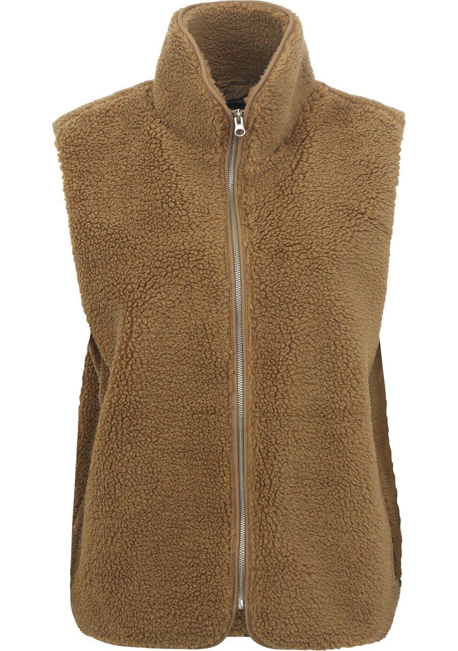 WITH BLACK BODYWARMER