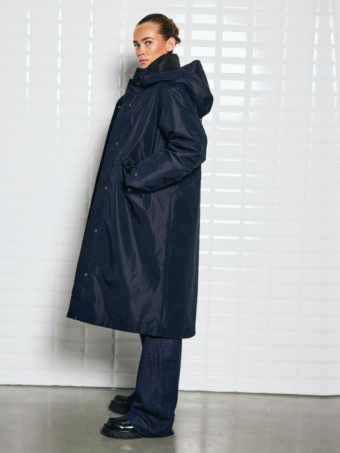 WITH BLACK - JAS - Blauw