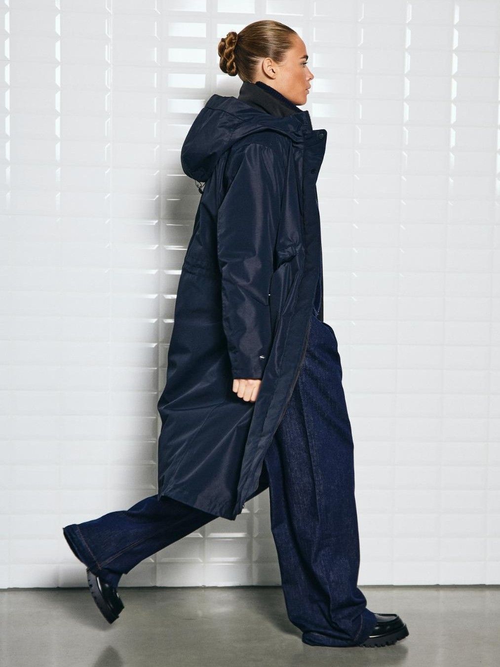 WITH BLACK - JAS - Blauw