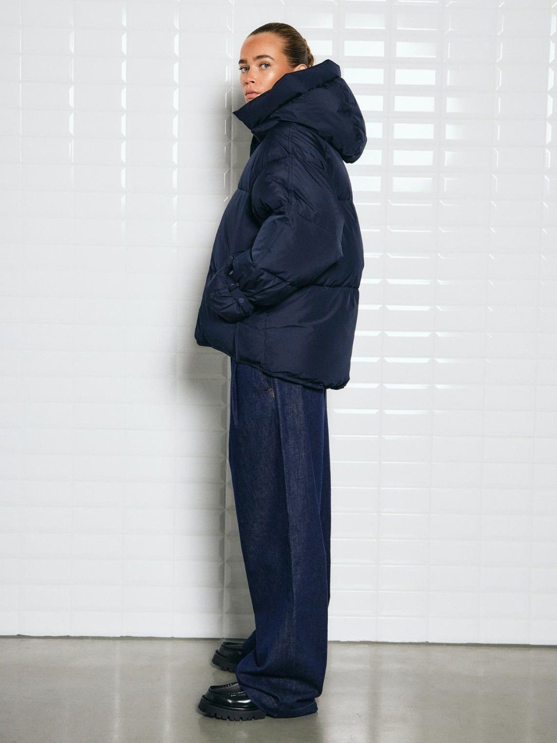 WITH BLACK - JAS - Blauw