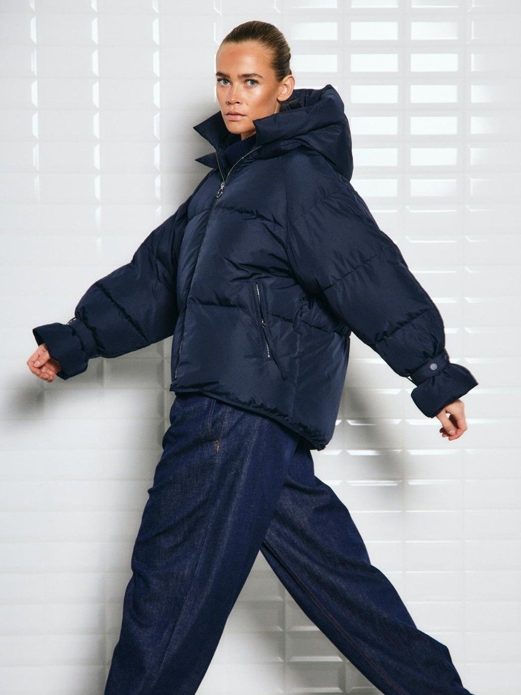 WITH BLACK - JAS - Blauw