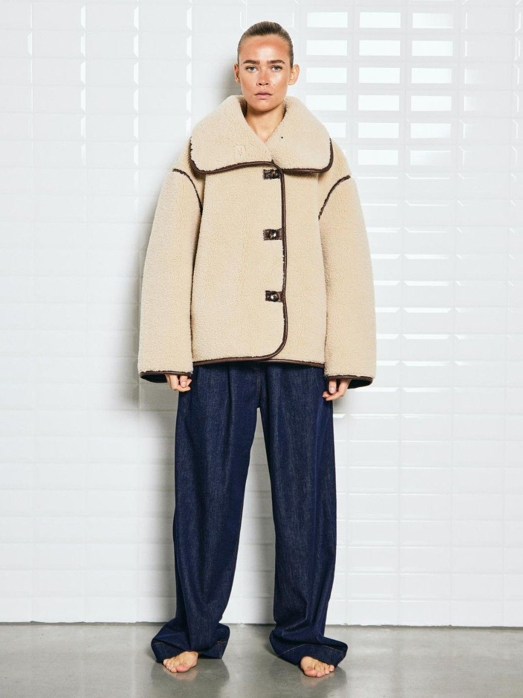 WITH BLACK - JAS - Beige