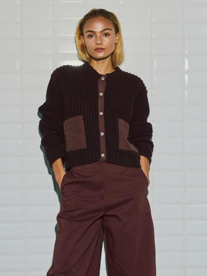 WITH BLACK - VEST - Rood