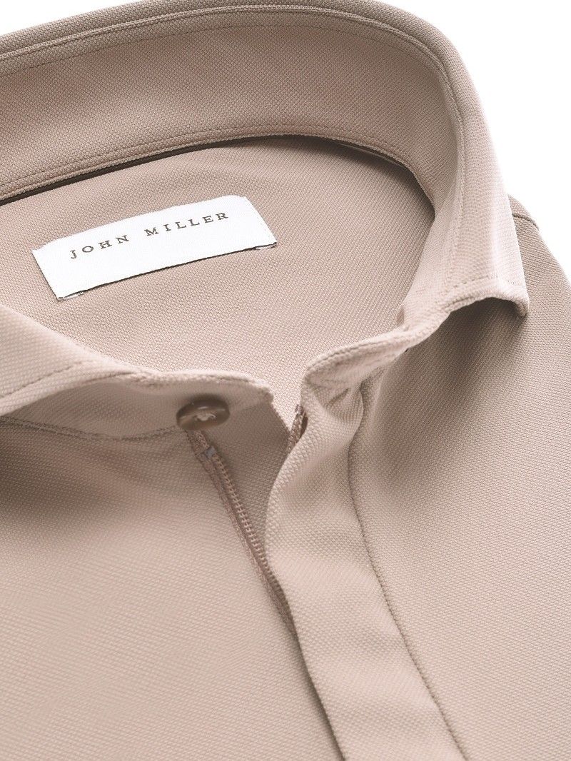JOHN MILLER - OVERHEMD - Bruin