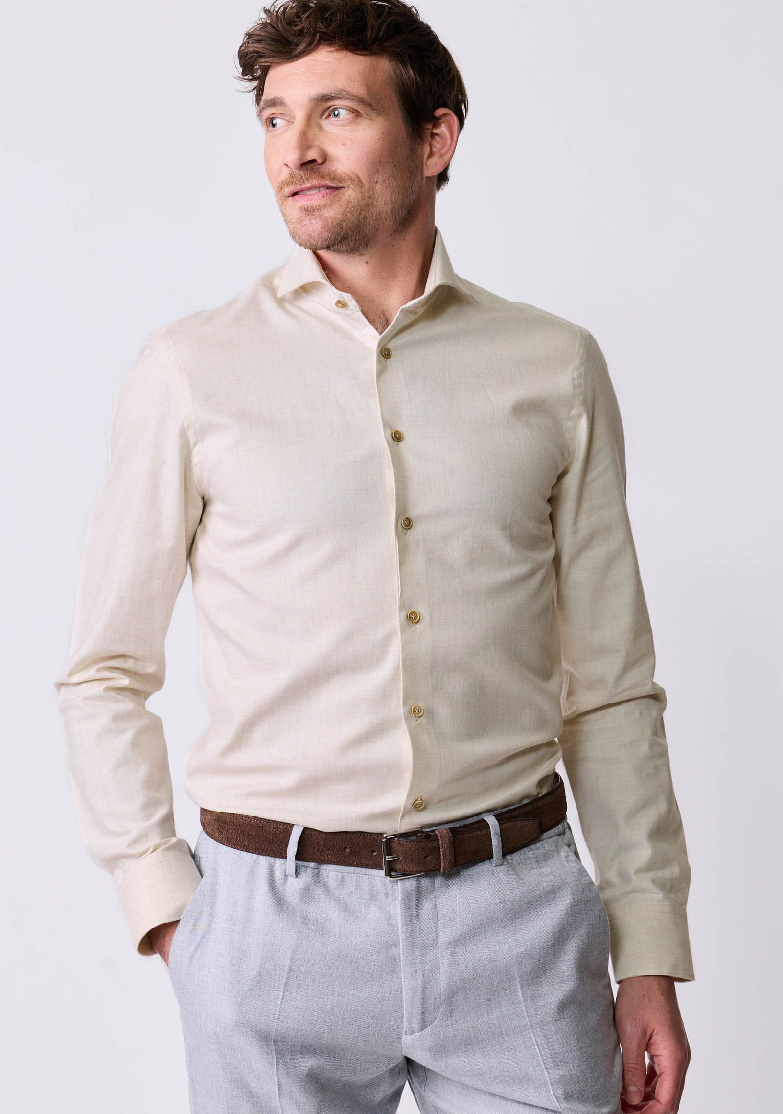 JOHN MILLER - OVERHEMD - Beige