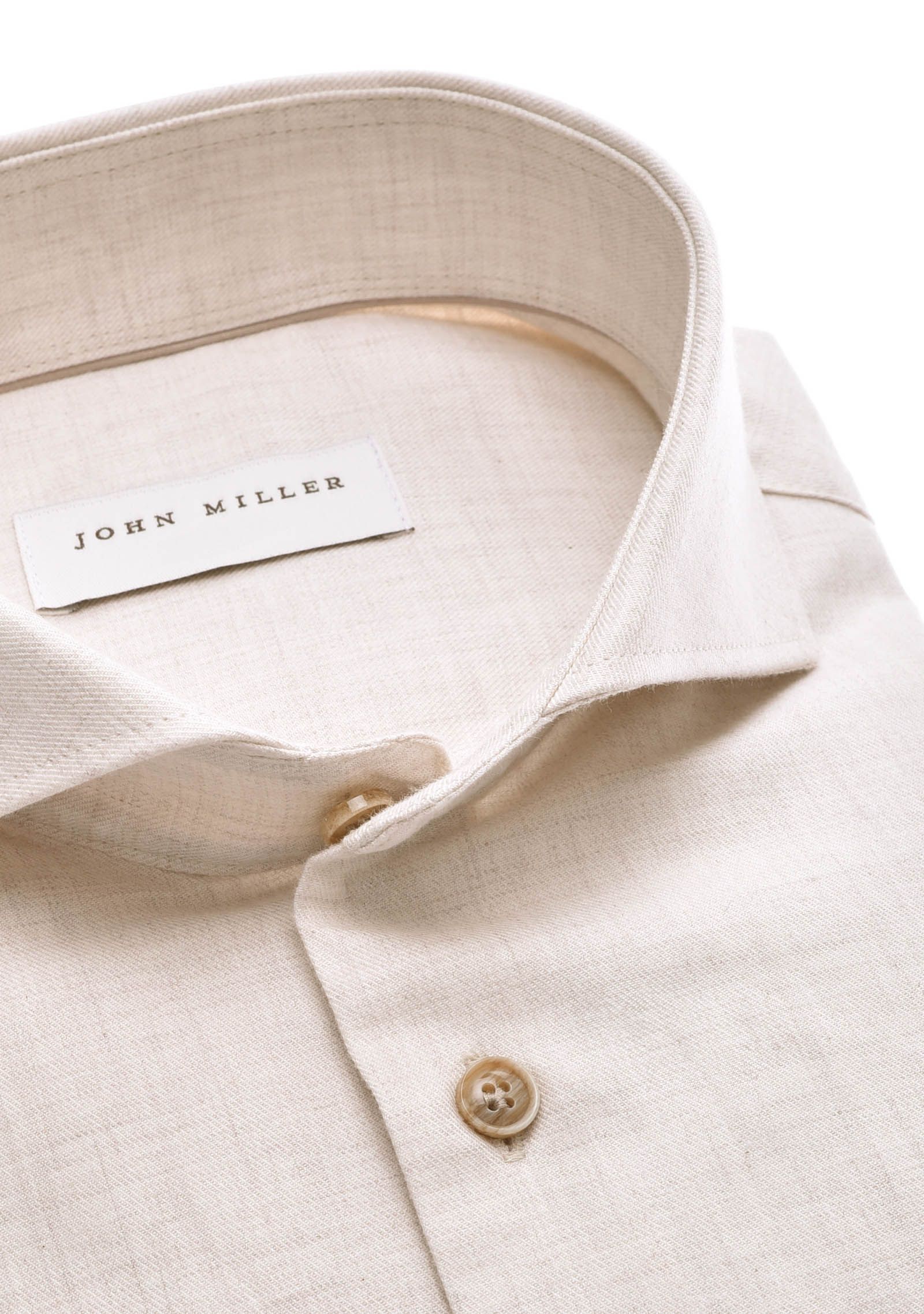 JOHN MILLER - OVERHEMD - Beige