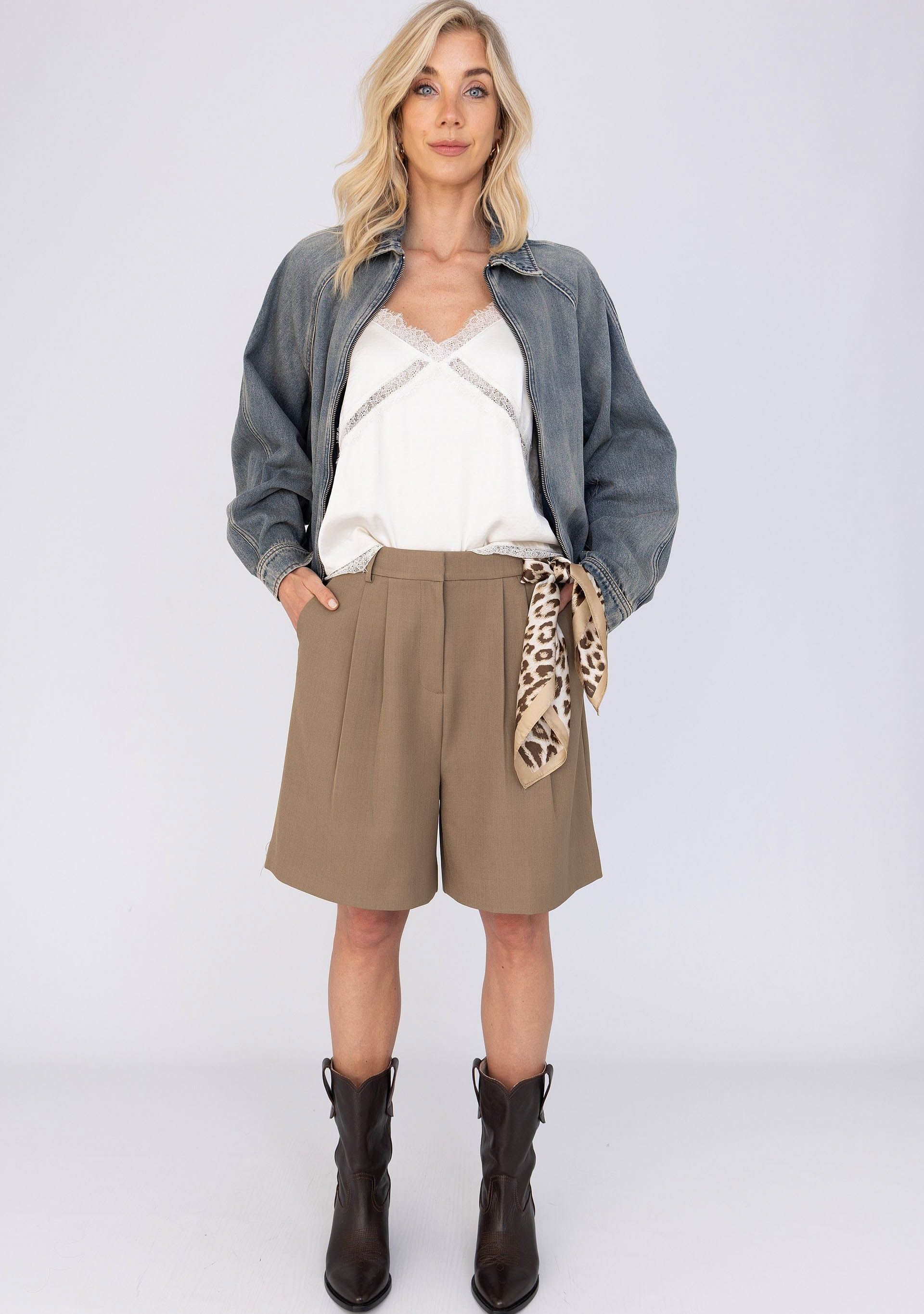 ANNA VAN TOOR - BROEK - Beige
