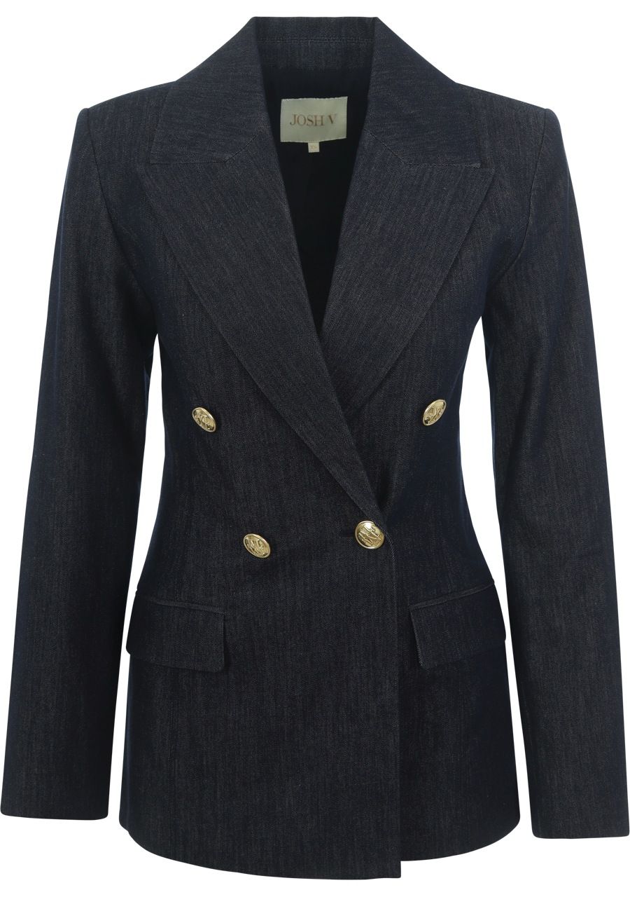 JOSH V - BLAZER - Blauw