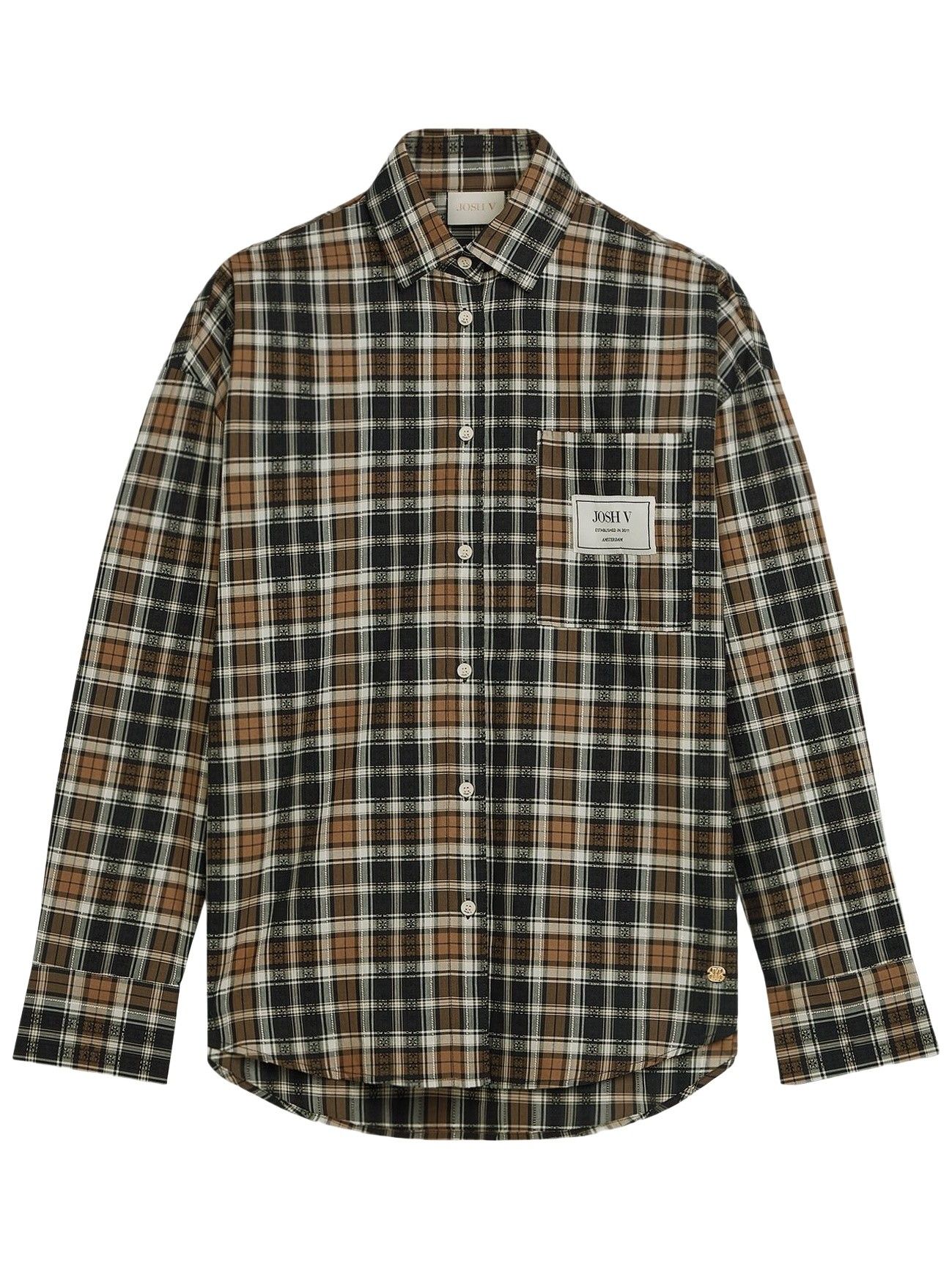 JOSH V - BLOUSE - Zwart