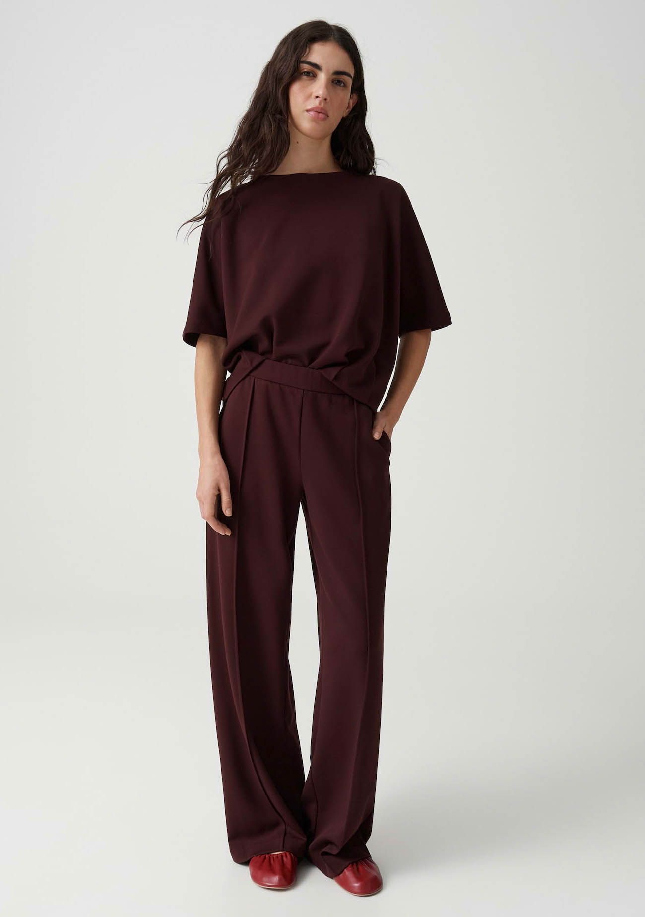 OPUS - BROEK - Paars