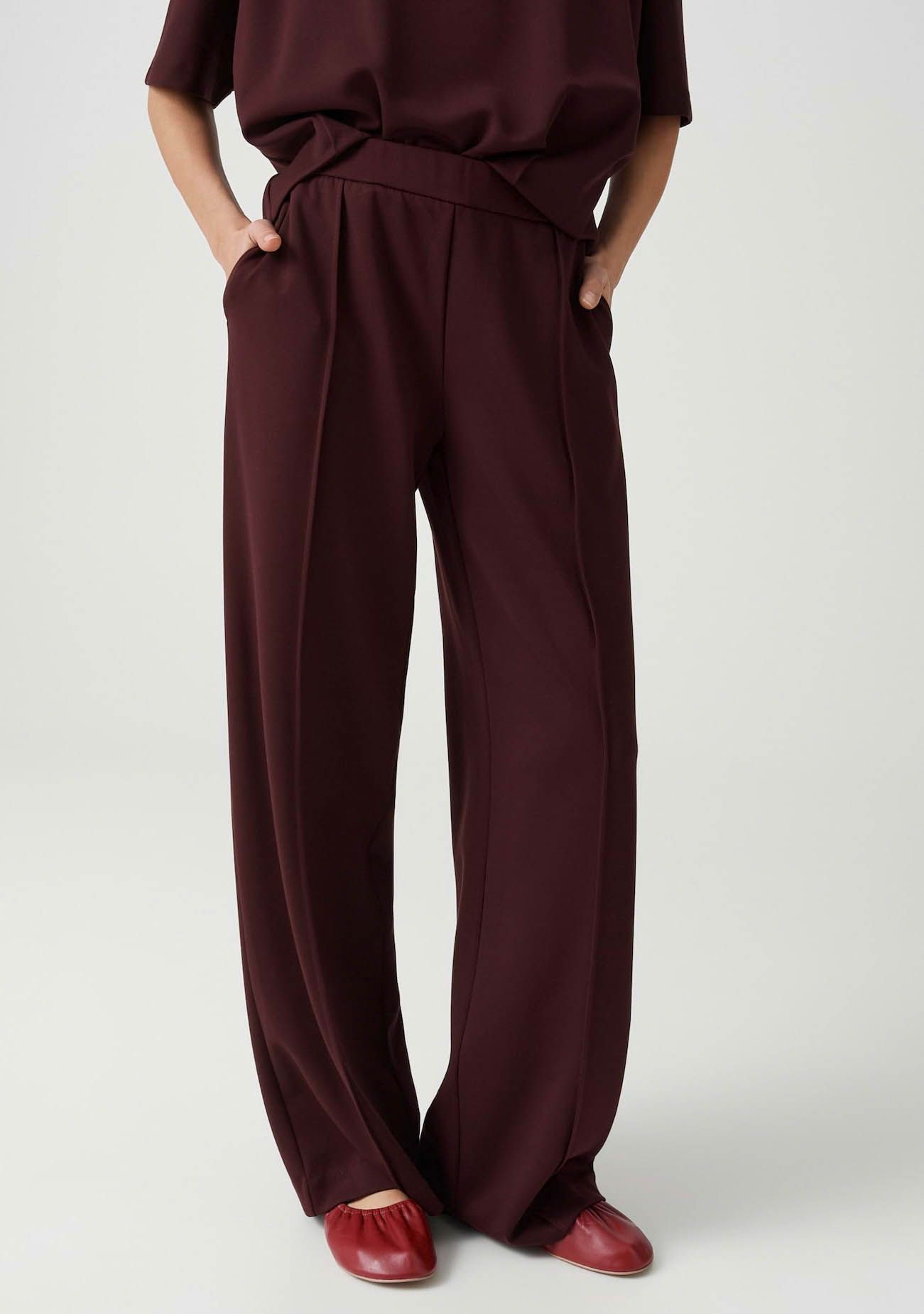 OPUS - BROEK - Paars