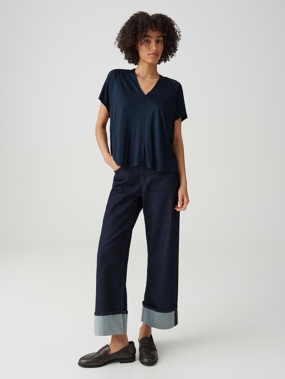 OPUS - SHIRT - Blauw