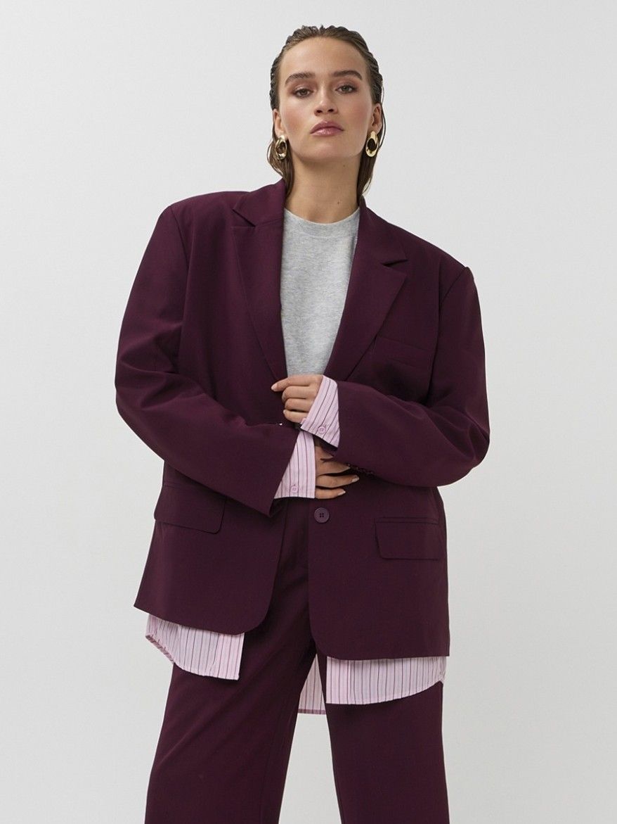 STUDIO AMAYA - BLAZER - Rood