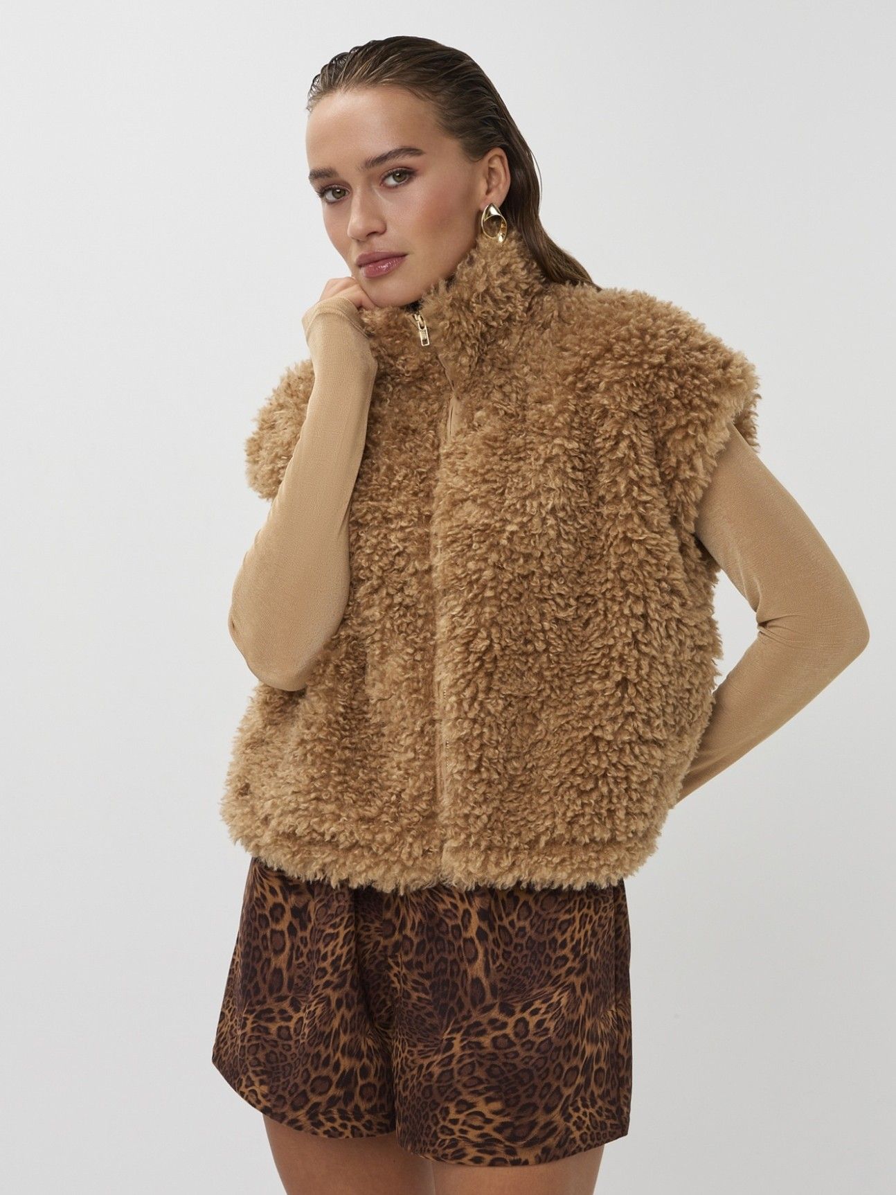 STUDIO AMAYA - GILET - Beige