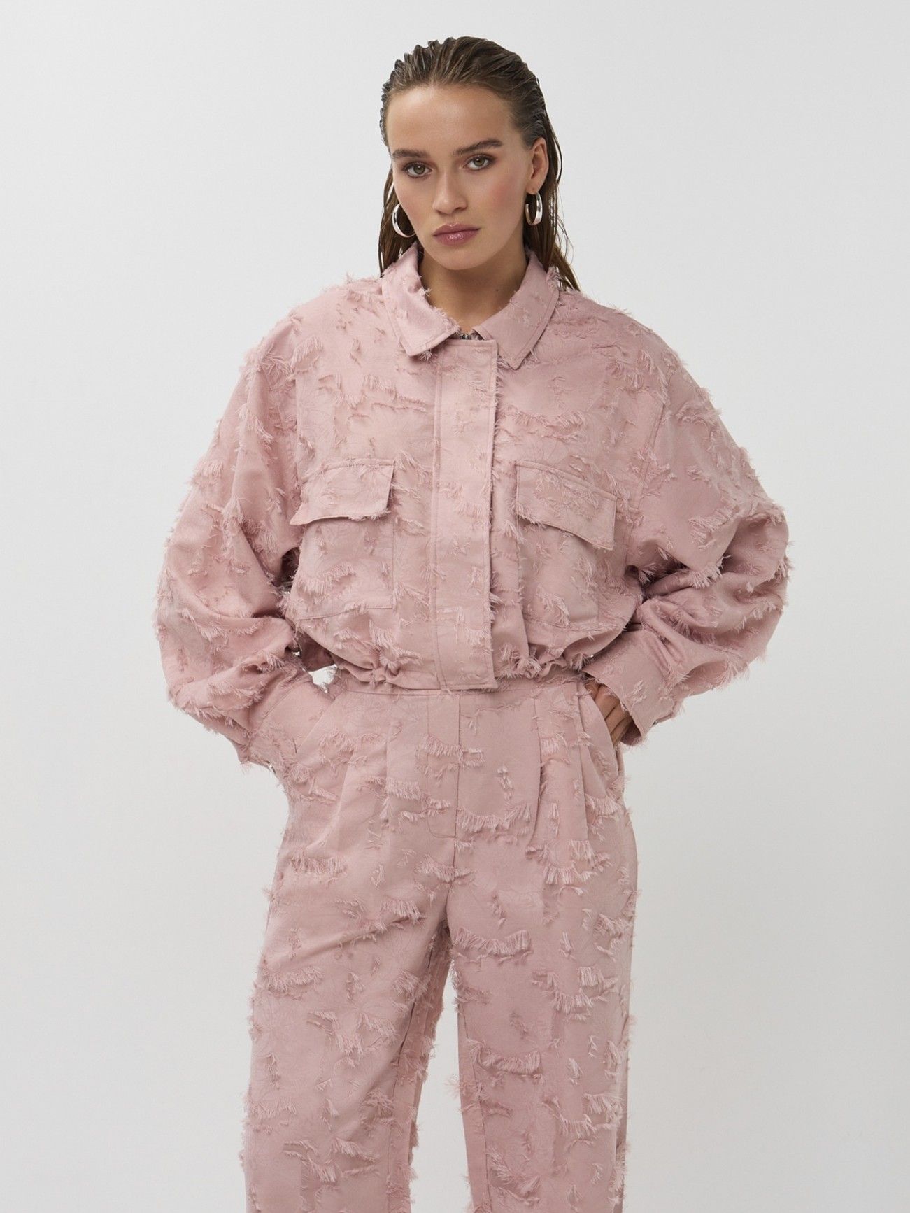 STUDIO AMAYA - BLAZER - Roze