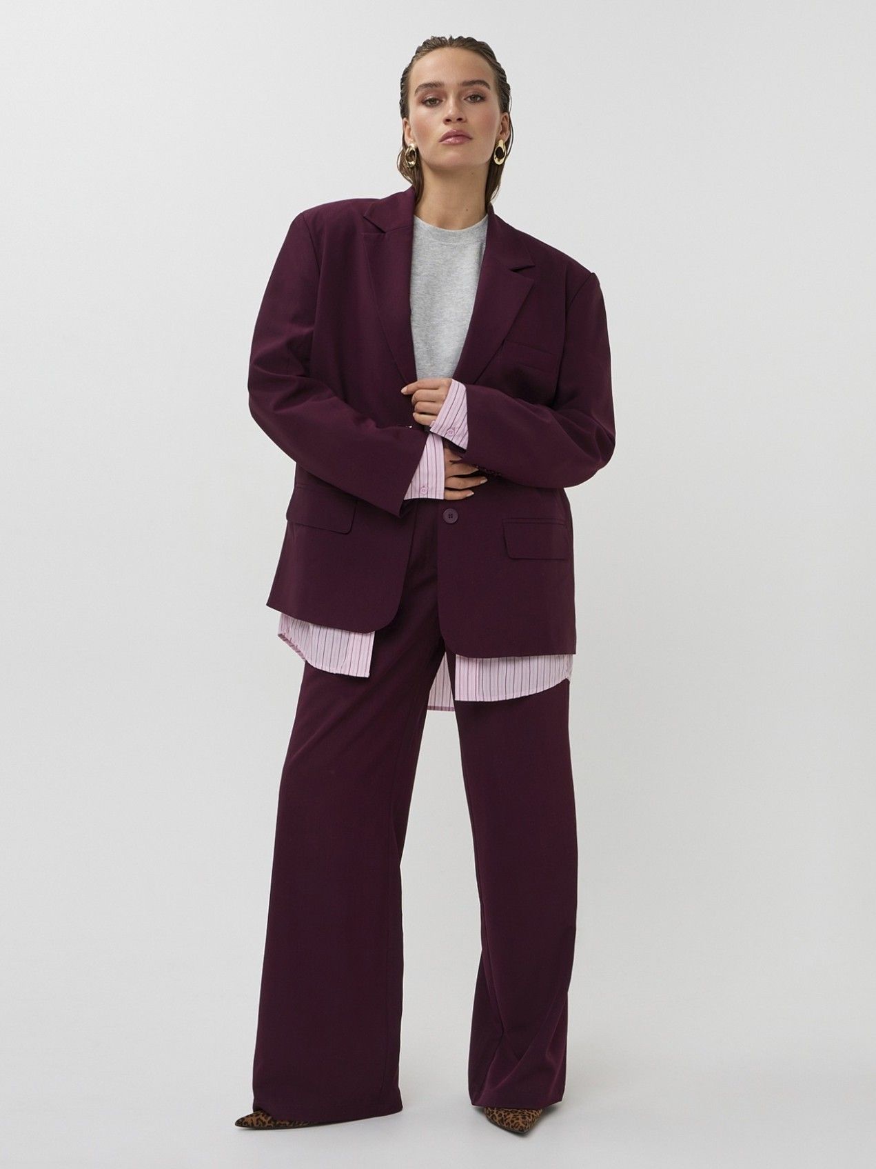 STUDIO AMAYA - BROEK - Rood