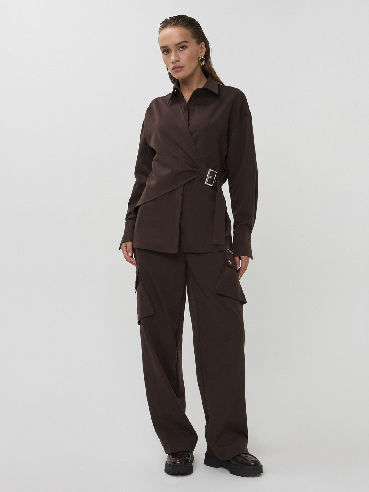 STUDIO AMAYA - BROEK - Bruin