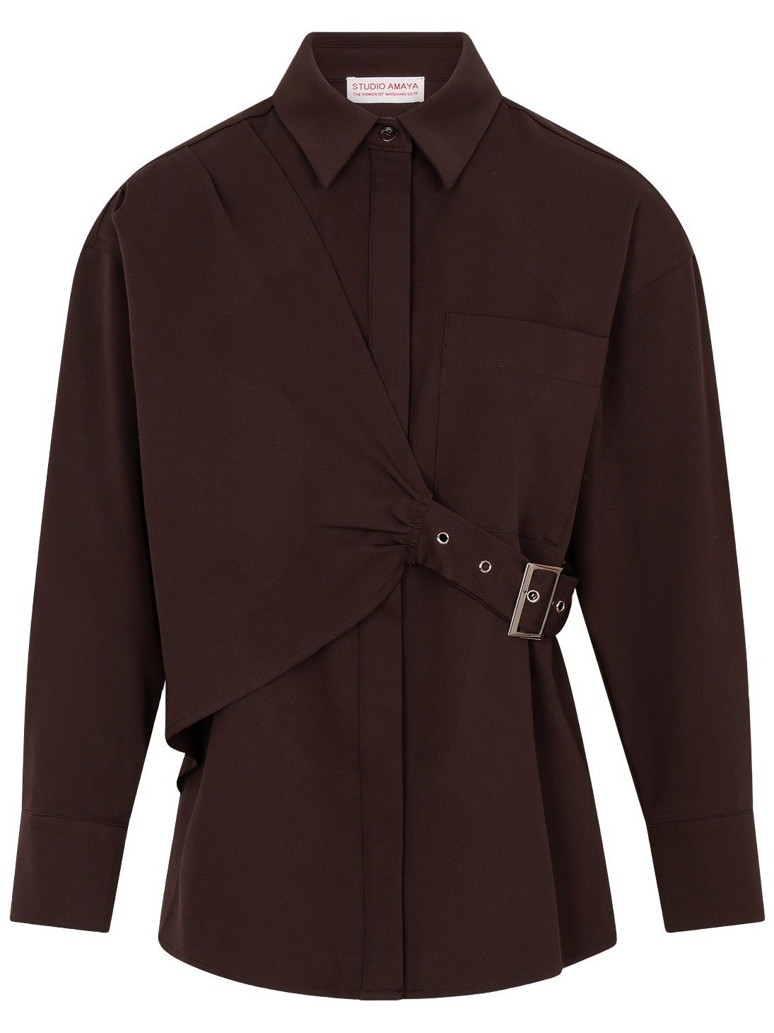 STUDIO AMAYA - BLOUSE - Bruin