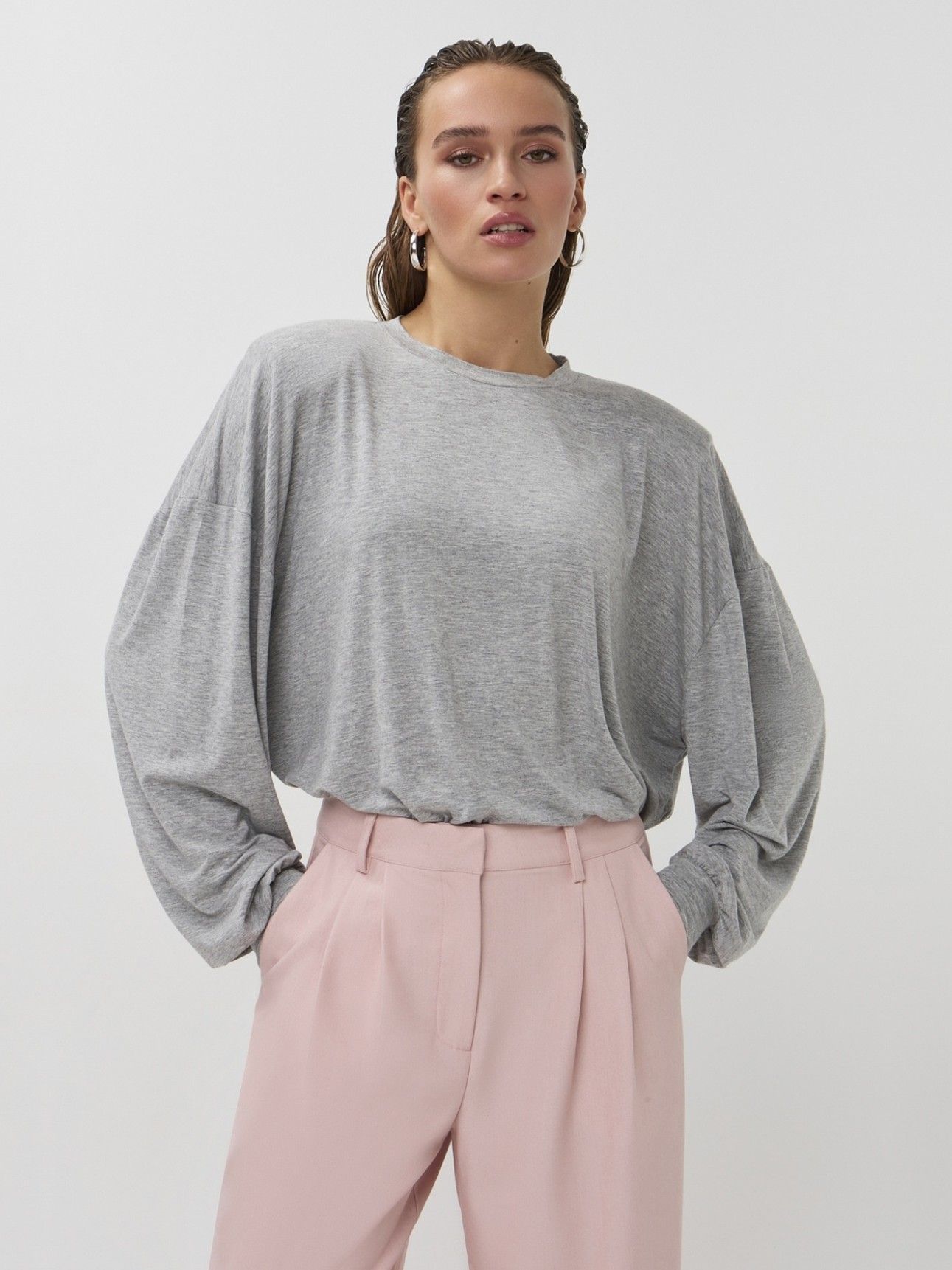 STUDIO AMAYA - SHIRT - Grijs