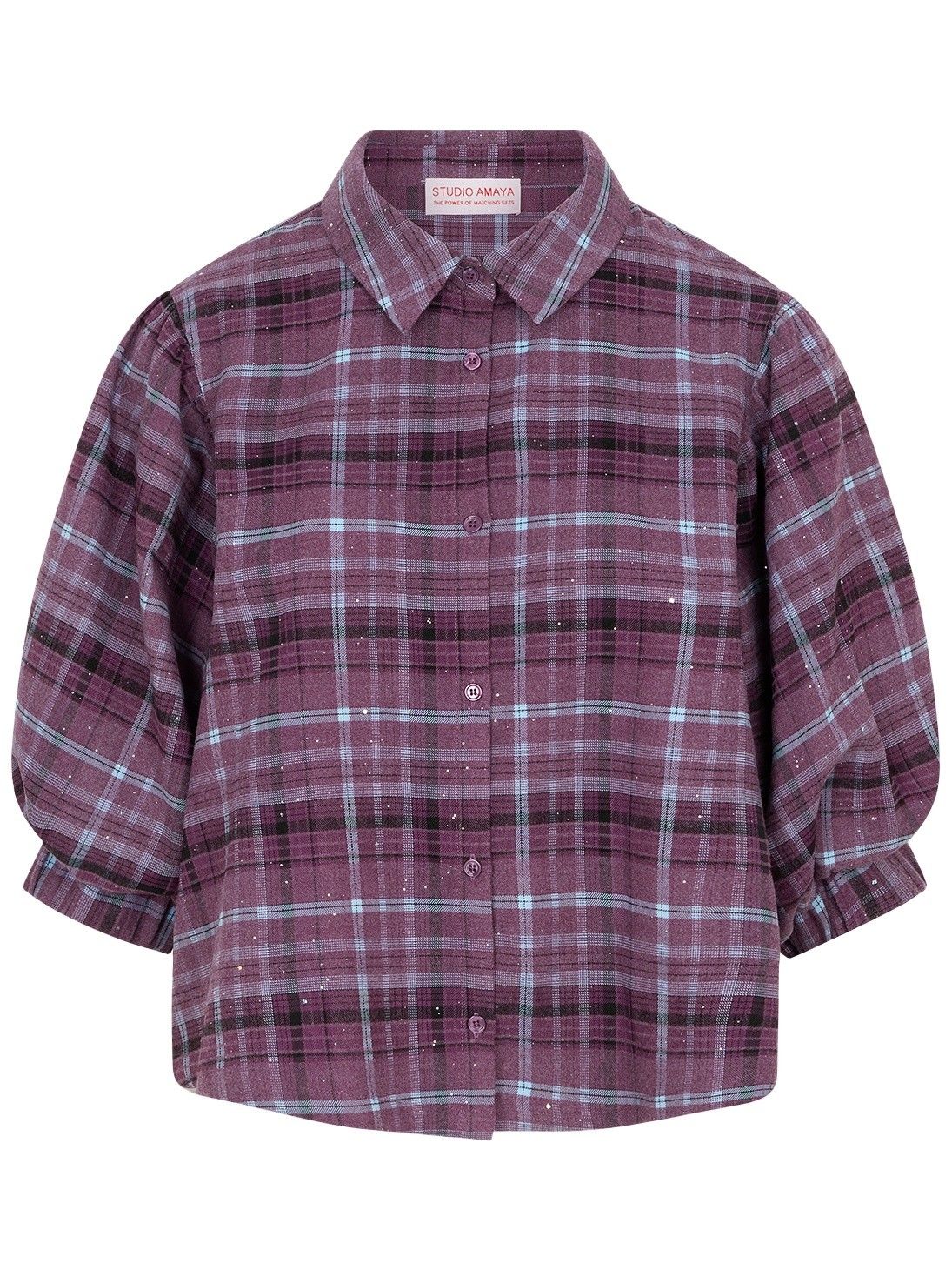 STUDIO AMAYA - BLOUSE - Paars